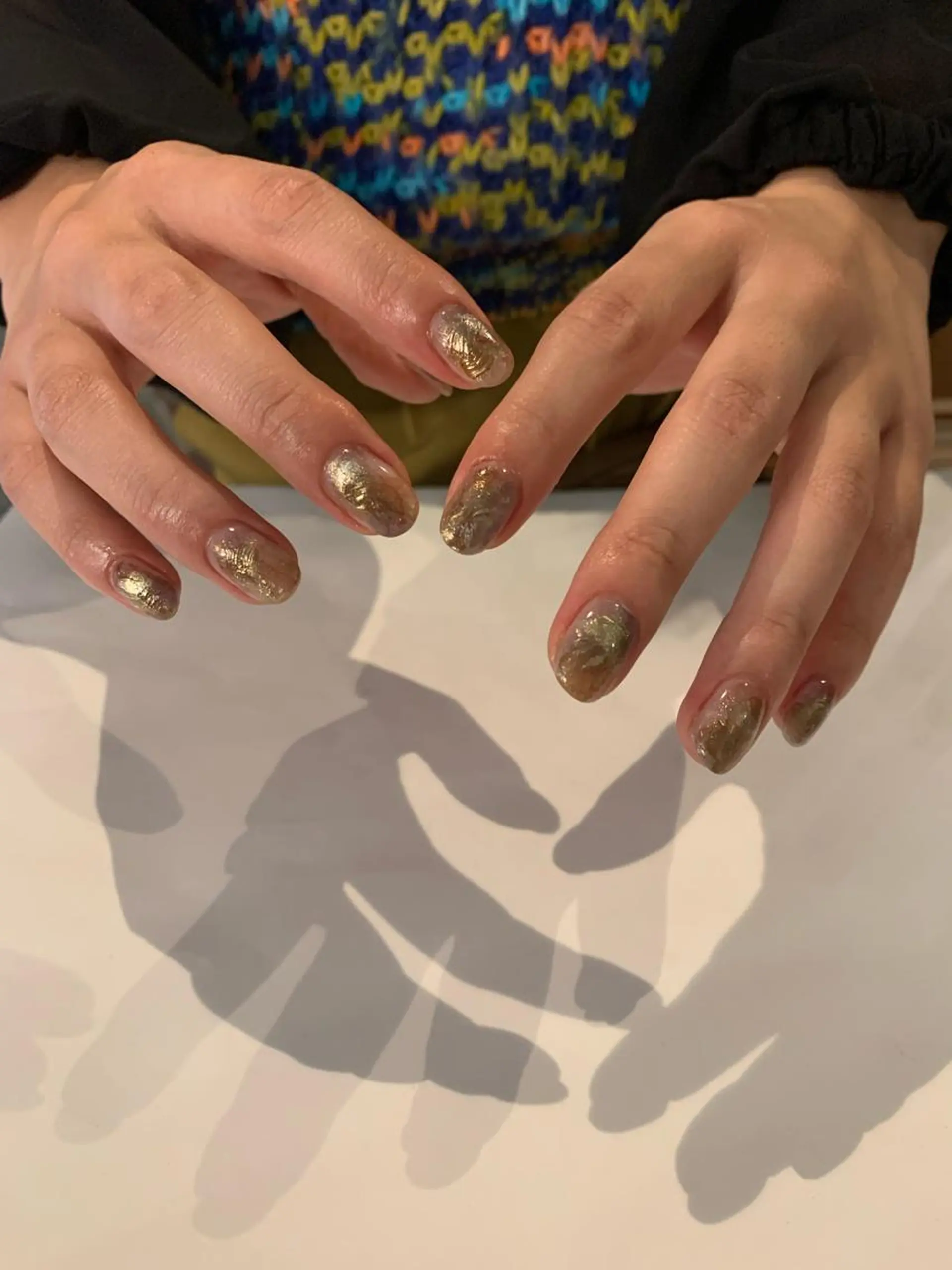 ネイル ゆびのさき所属・shiho /Petillantのネイルデザイン