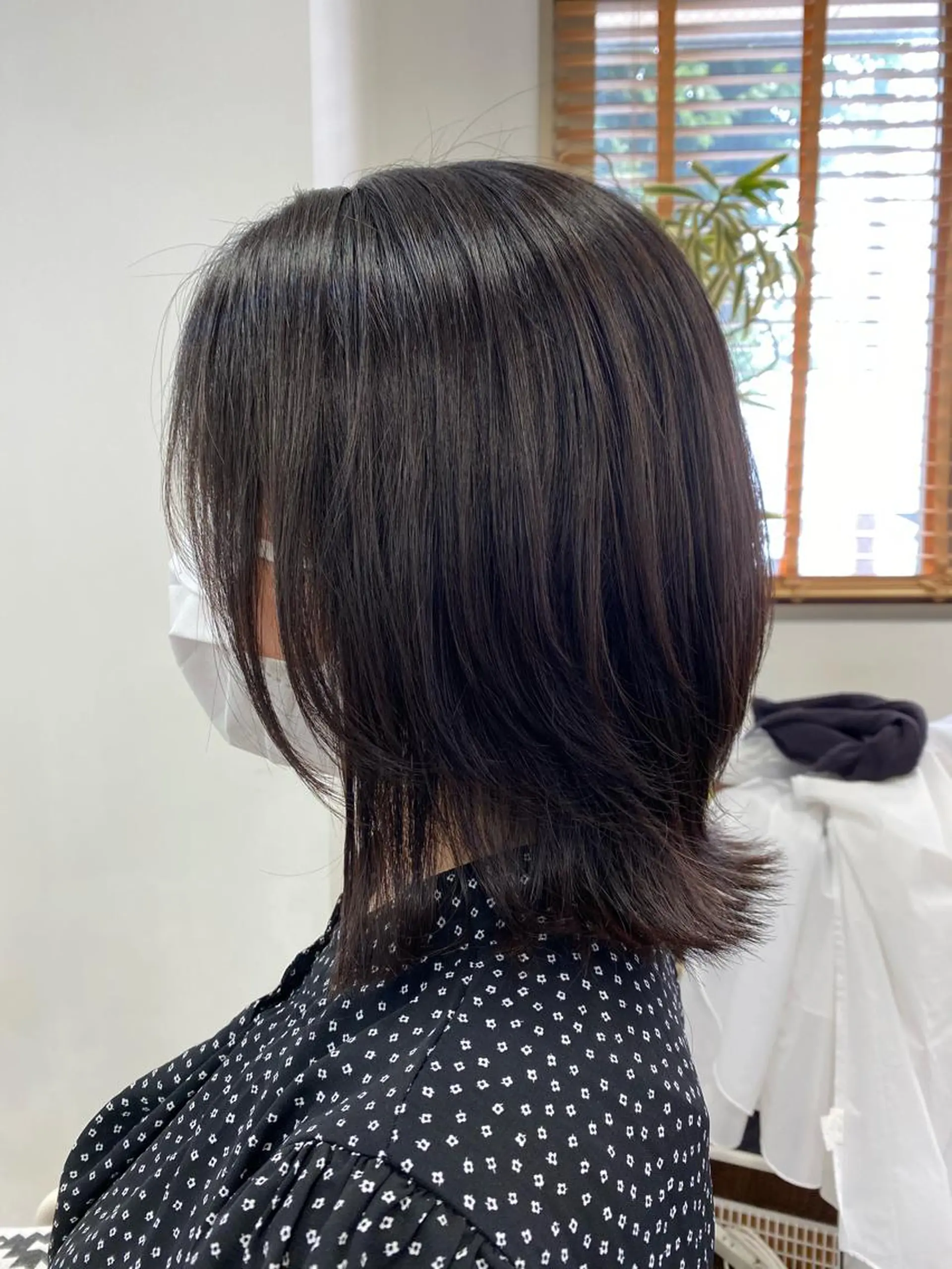 ミディアム ボブ くびれヘア Aloa登戸所属・武田 学のヘアスタイル