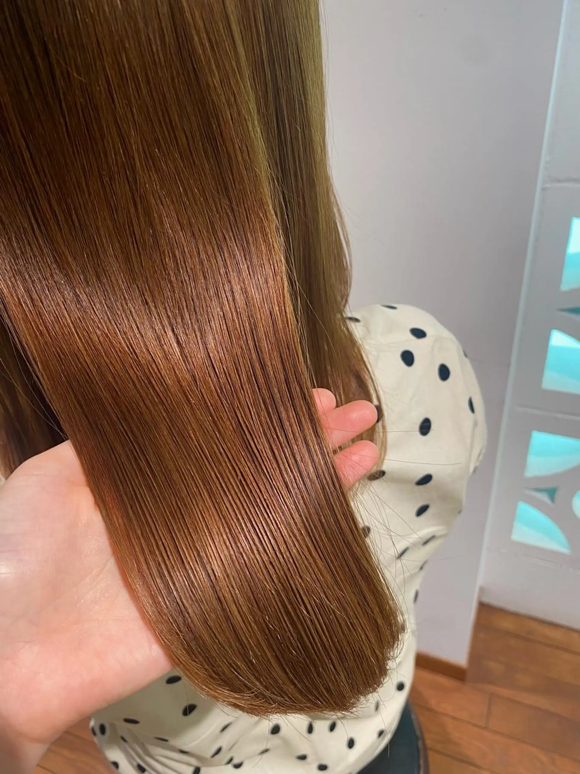 セミロング パーマ ANY mikuのヘアスタイル