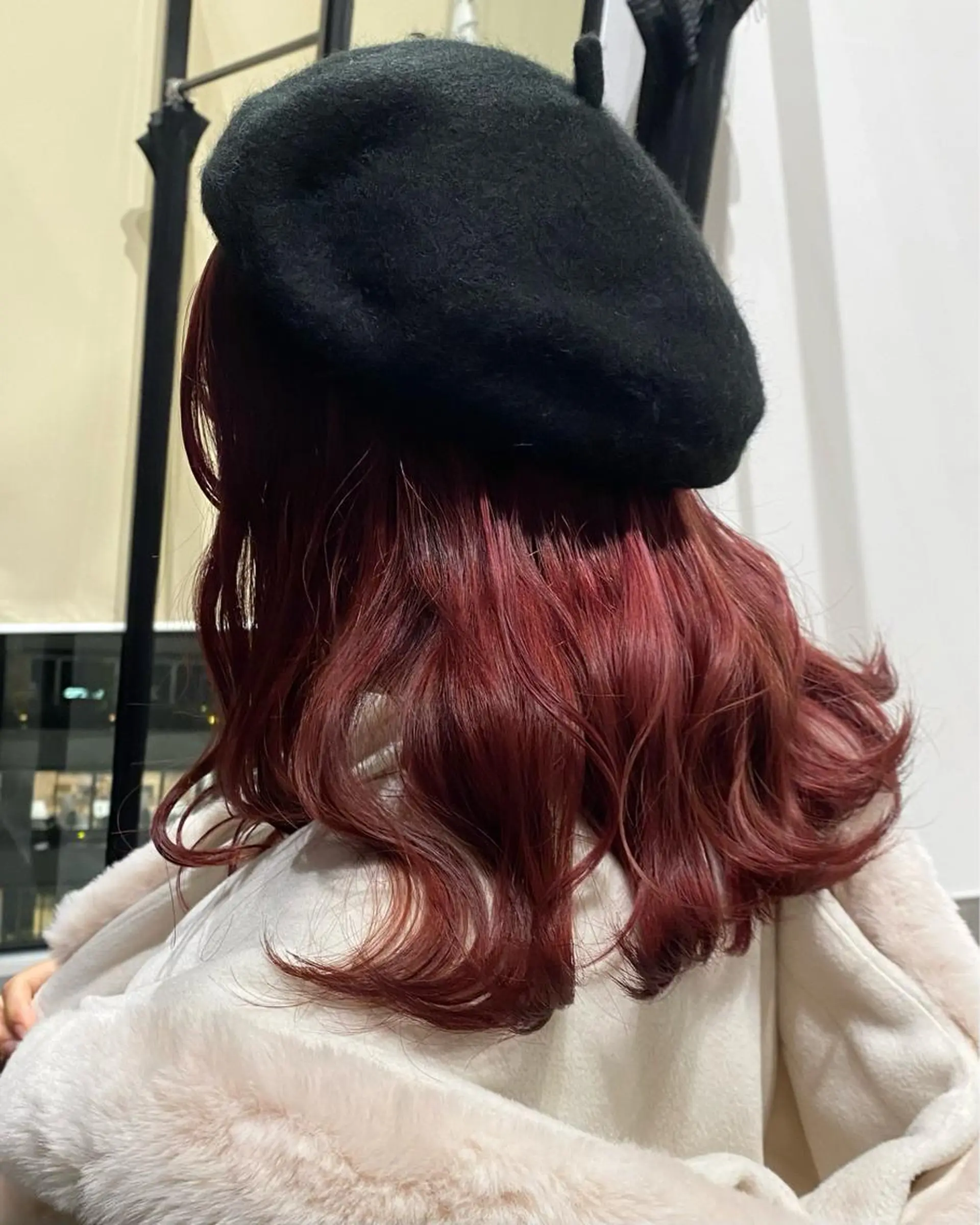 セミロング カラー 💗ガーリーヘア🎀 saki💗のヘアスタイル