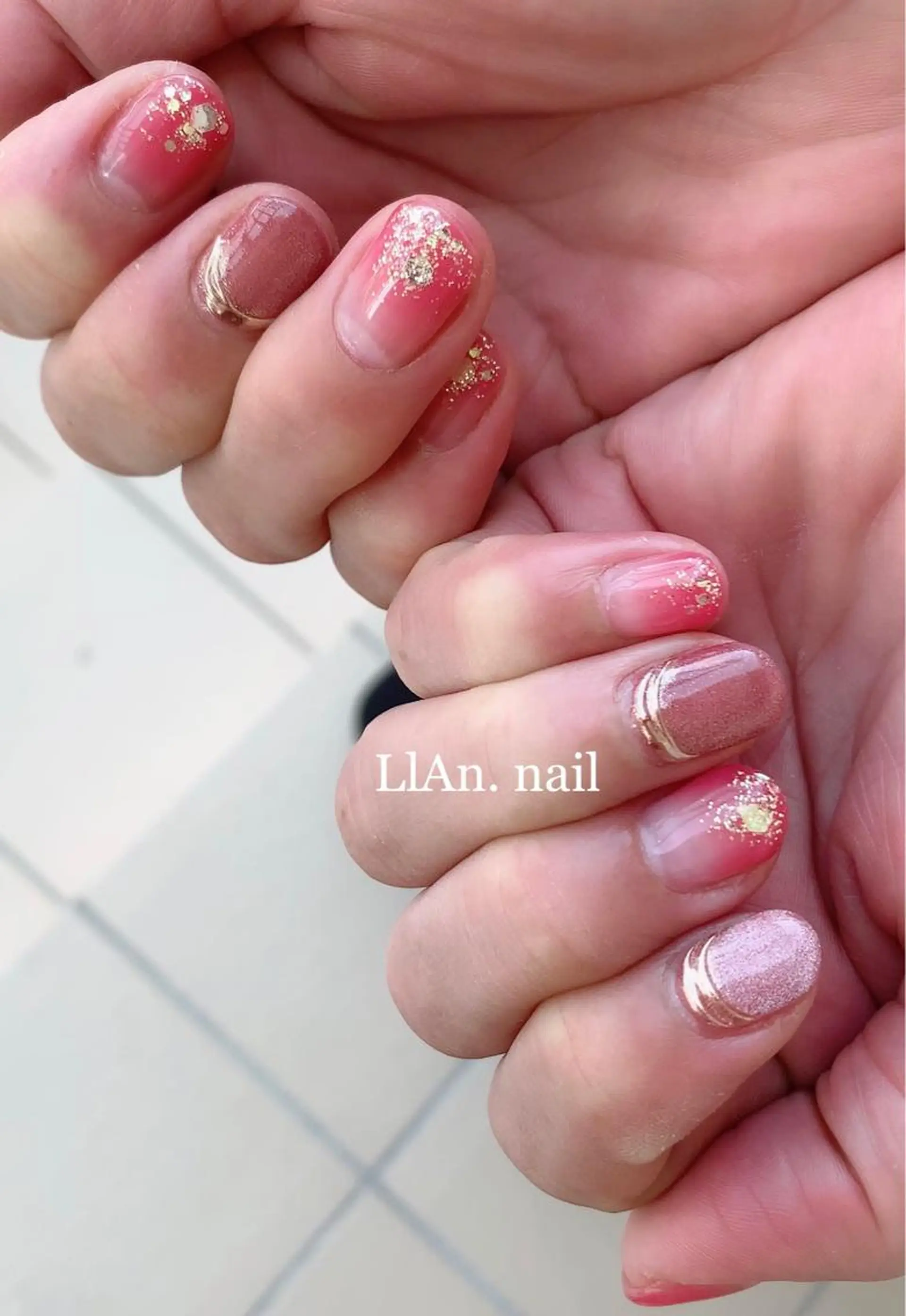 ネイル マグネットネイル Lian nailのネイルデザイン