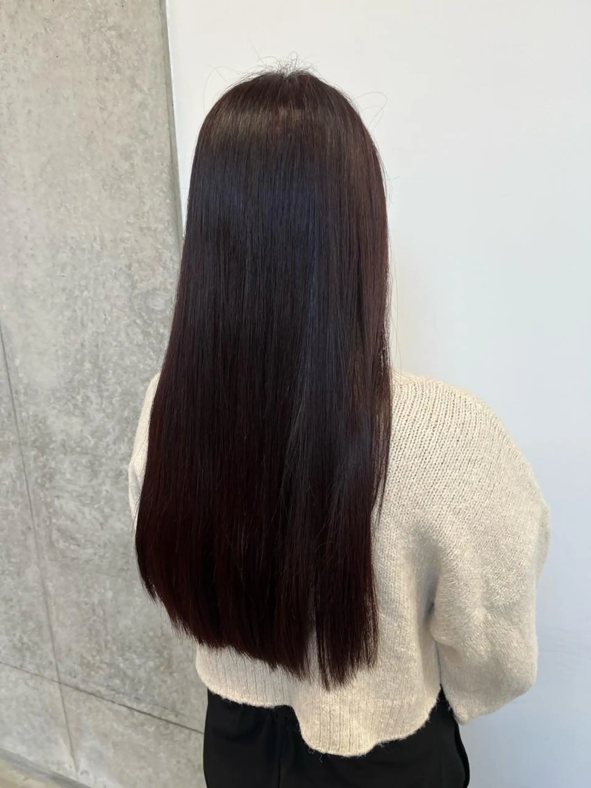 ロング カラー カット ヘアカラー トリートメント ハイトーンカラ ー/小川のヘアスタイル