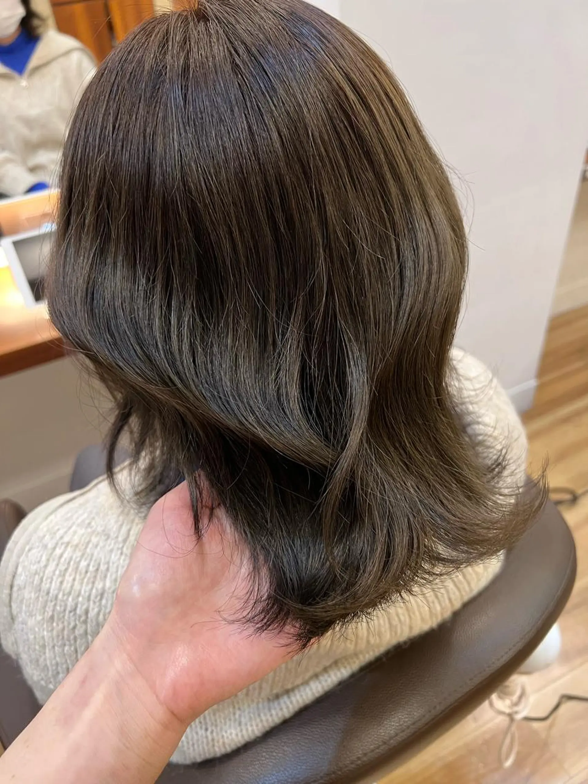 ミディアム カラー しみず さくら🌸のヘアスタイル