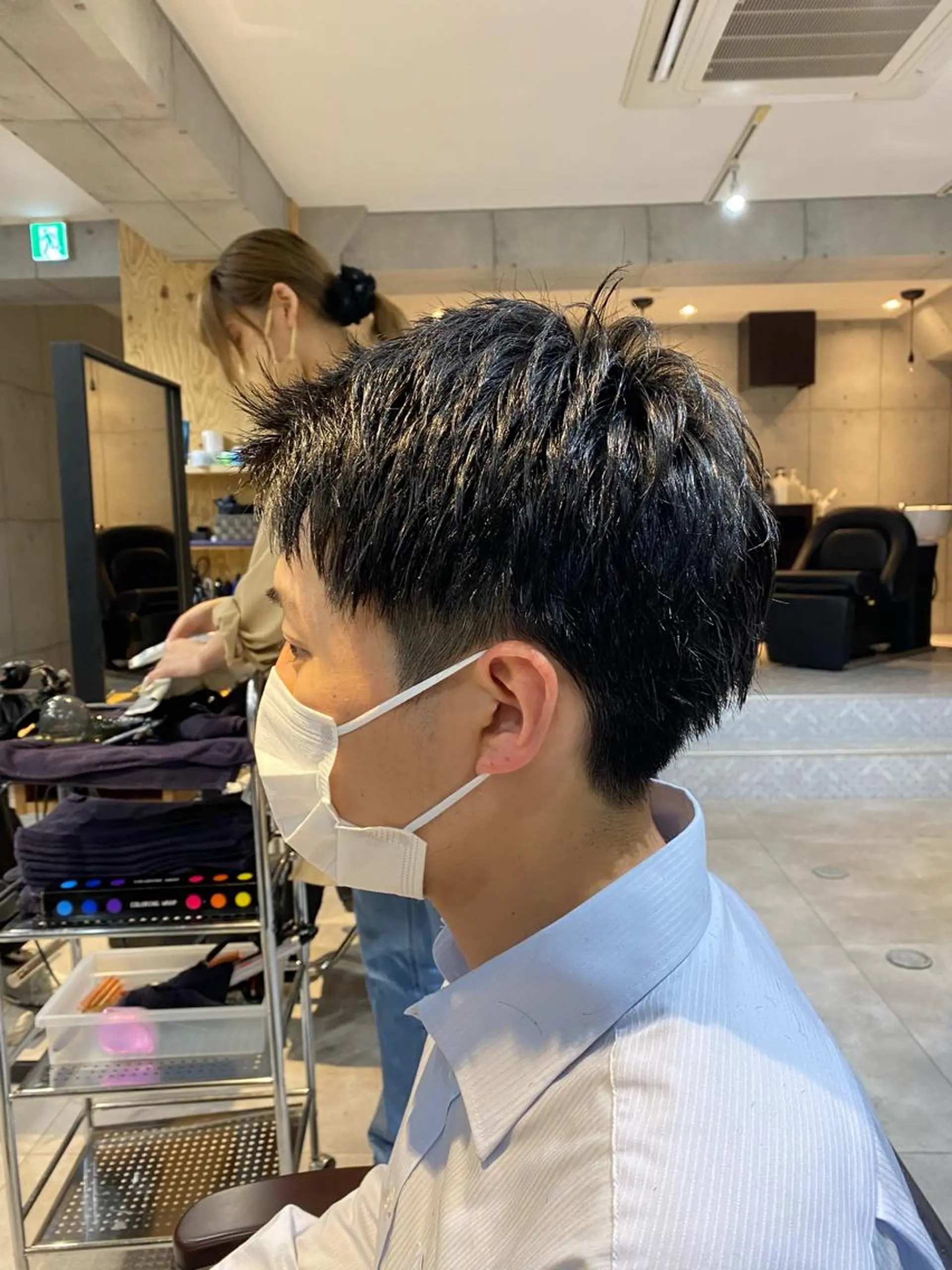 ショート メンズ newi赤羽 HINATAのヘアスタイル