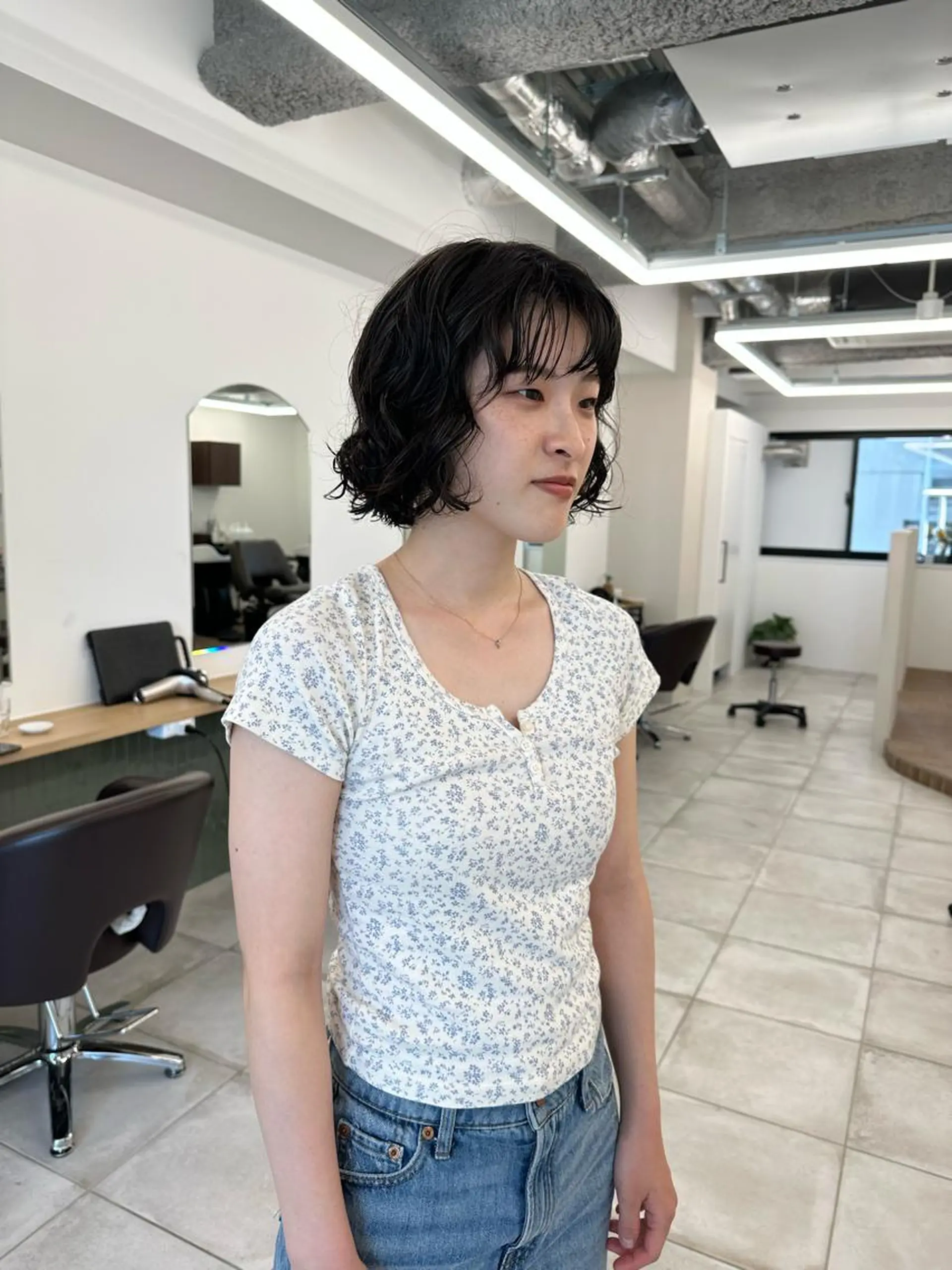 ショート パーマ キッズ オトナヘア🌸 harukaのヘアスタイル