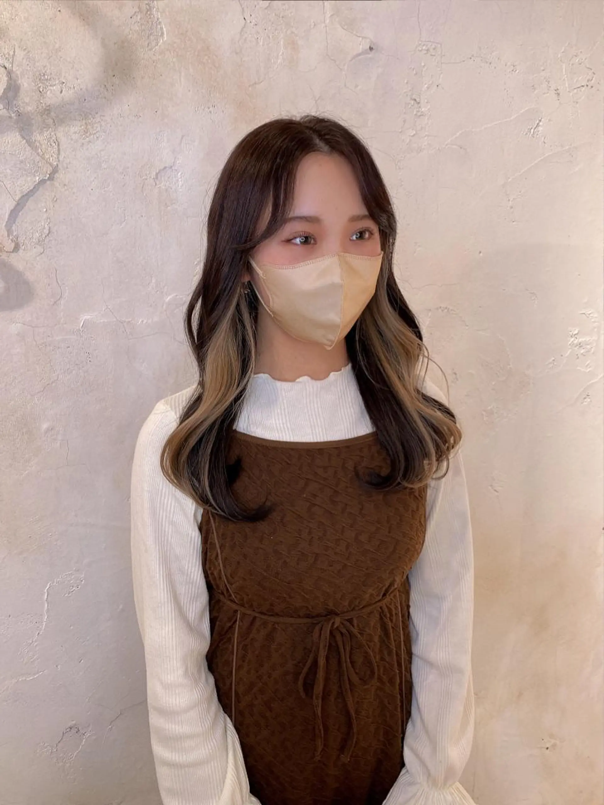 セミロング カラー ルシエ吉祥寺所属・【韓国風カット】 harunaのヘアスタイル