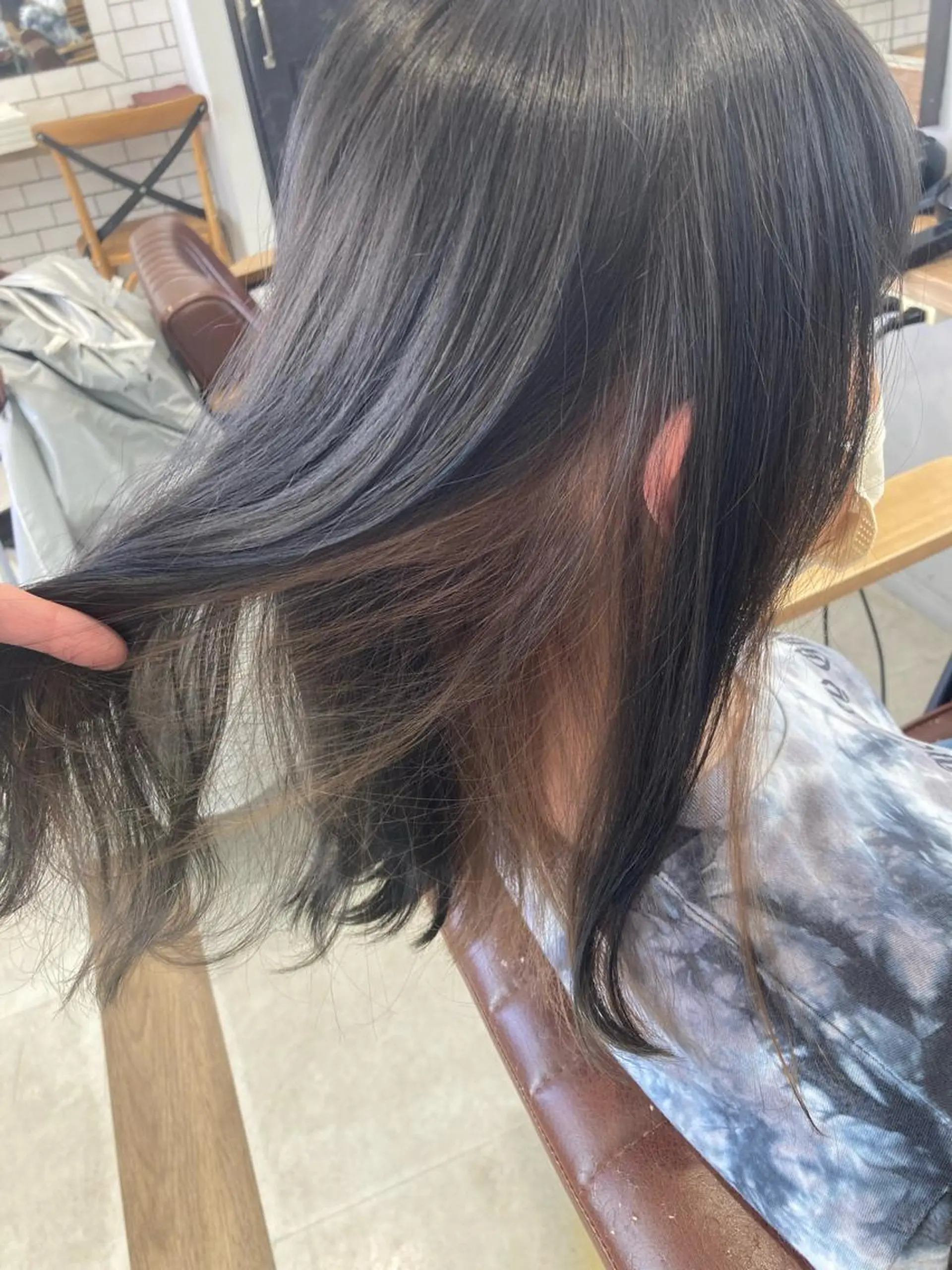 ミディアム 菊地 優斗のヘアスタイル