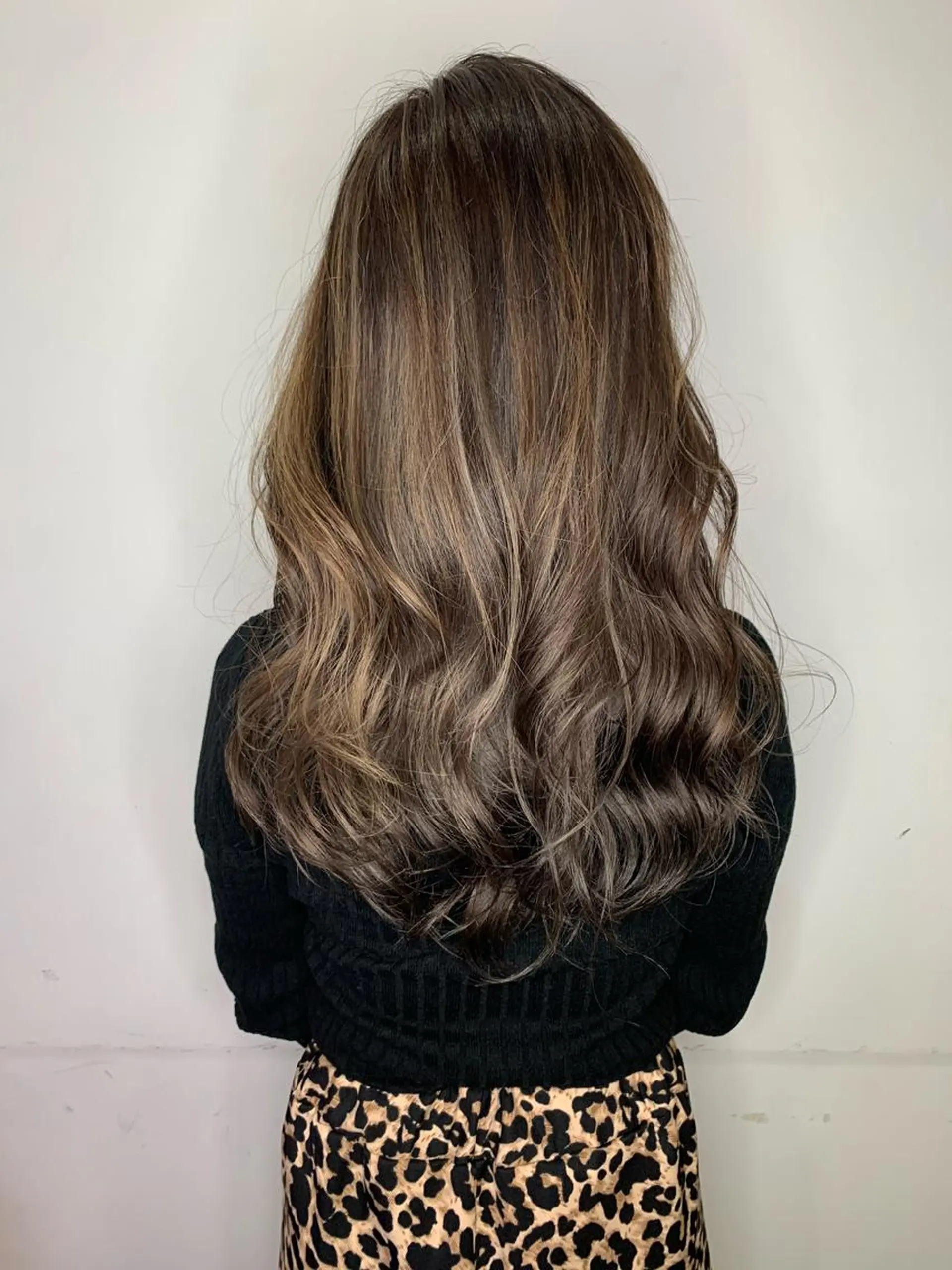 カラー AMI ウルフパーマ/メンズのヘアスタイル