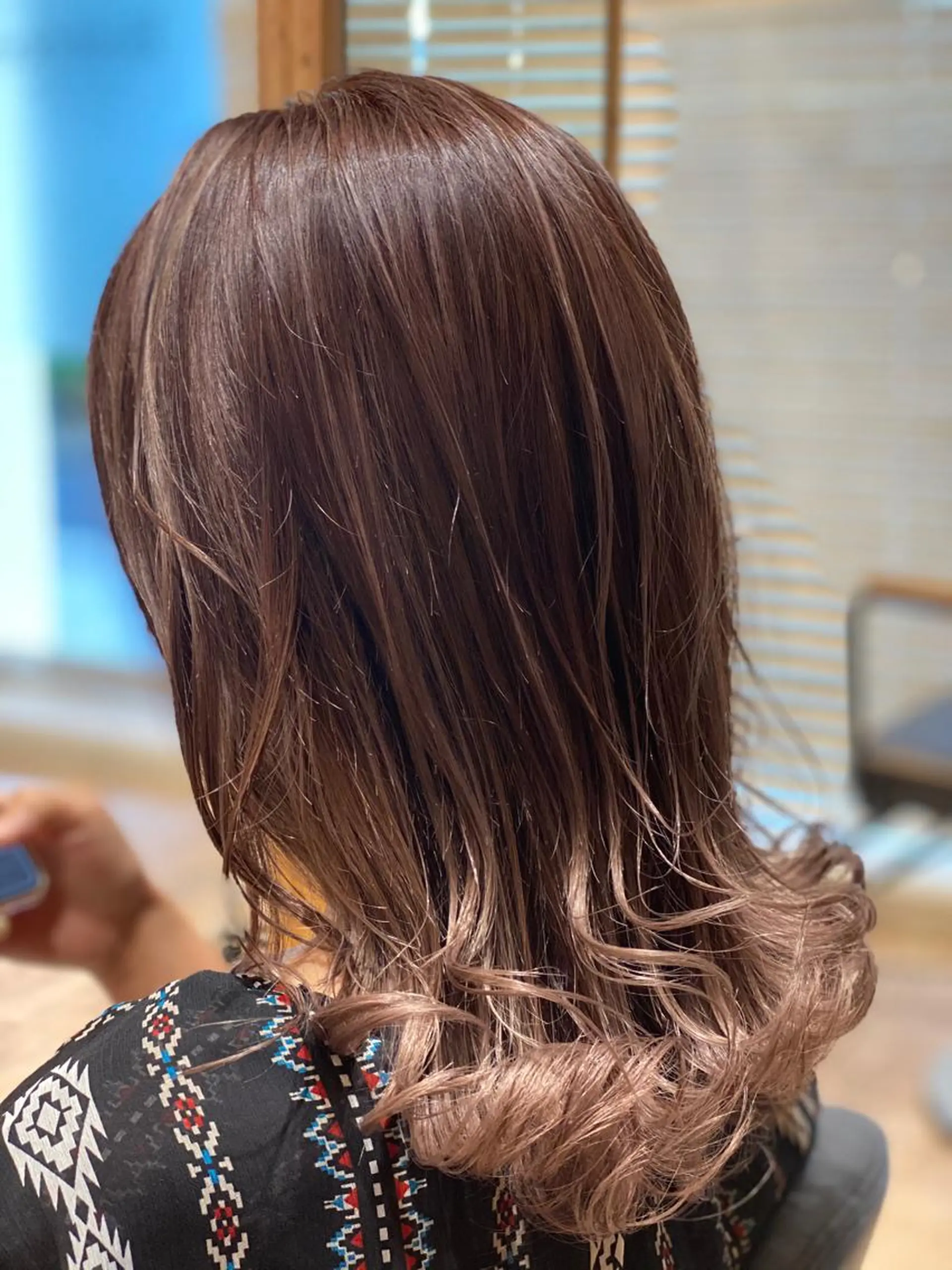 ロング カラー 関口 友行のヘアスタイル