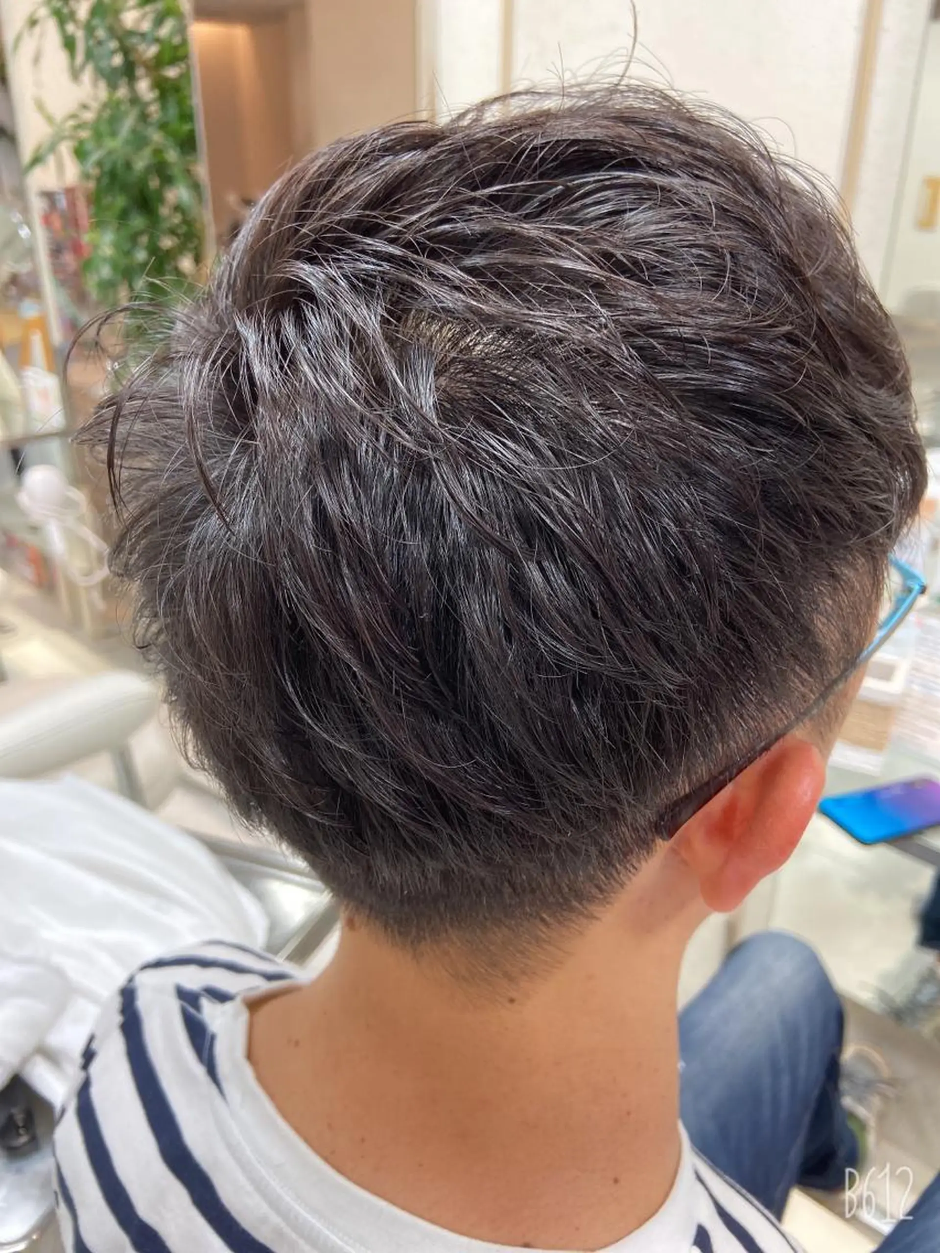 パーマ メンズ メンズパーマ カット パーマ 菊地 美憂のヘアスタイル