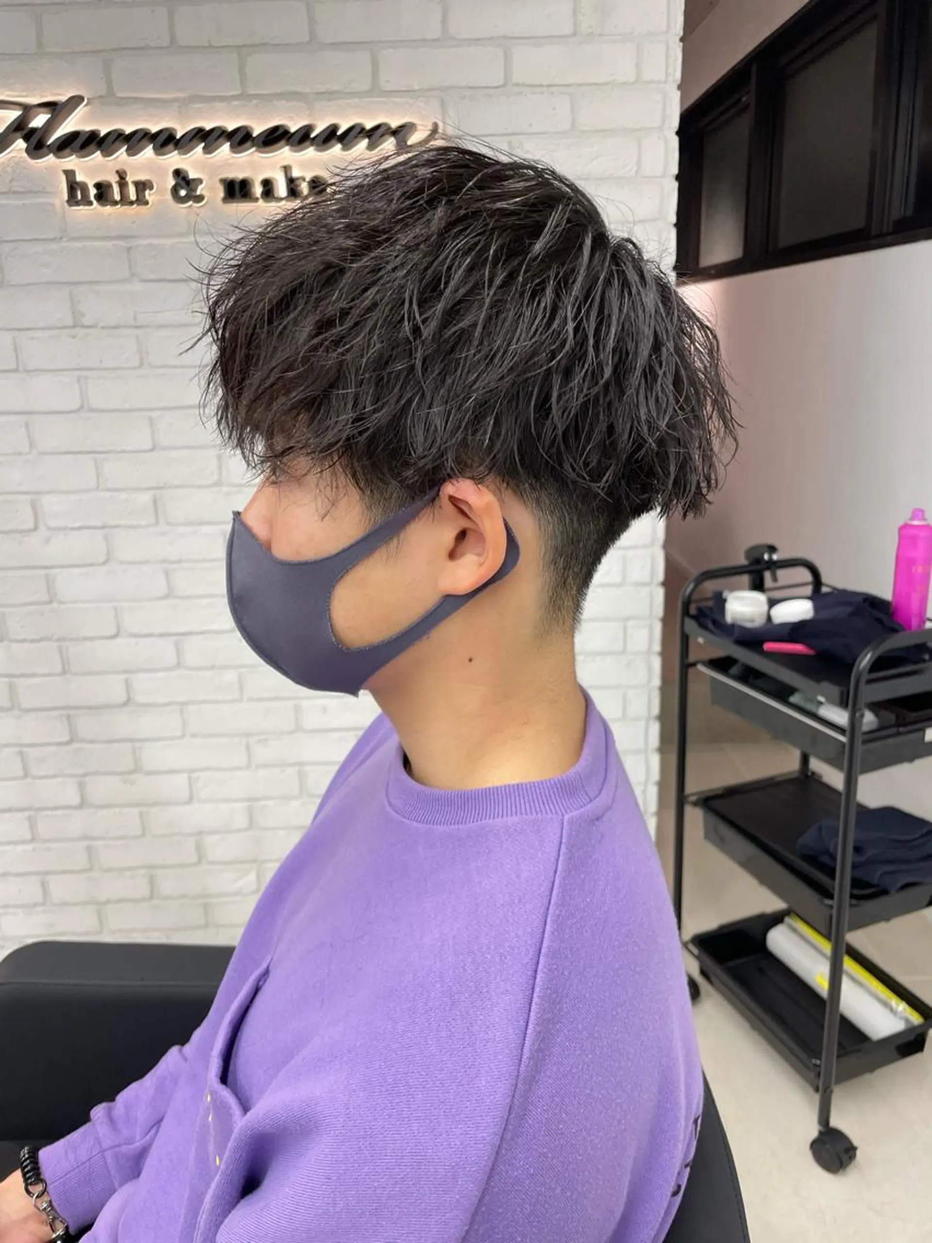 ショート パーマ ヘアアレンジ メンズ 🔥メンズ特化🔥 木村 祐太のヘアスタイル