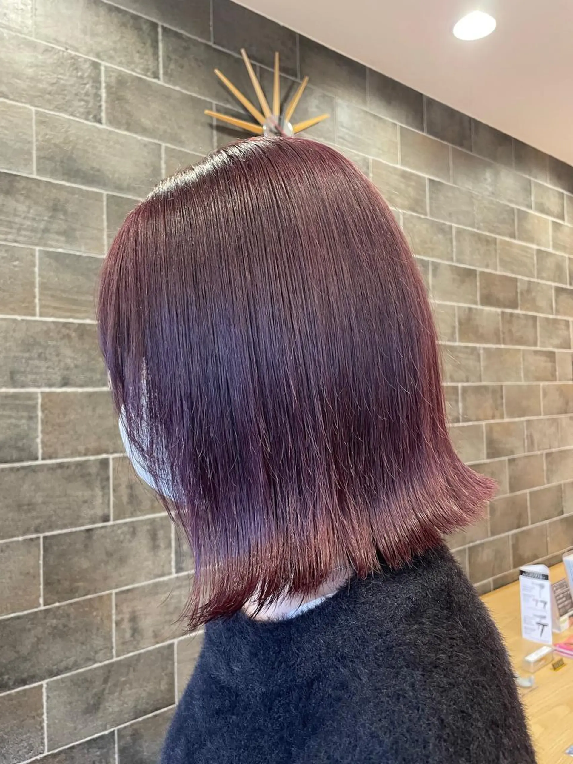 カラー 井上 舞のヘアスタイル