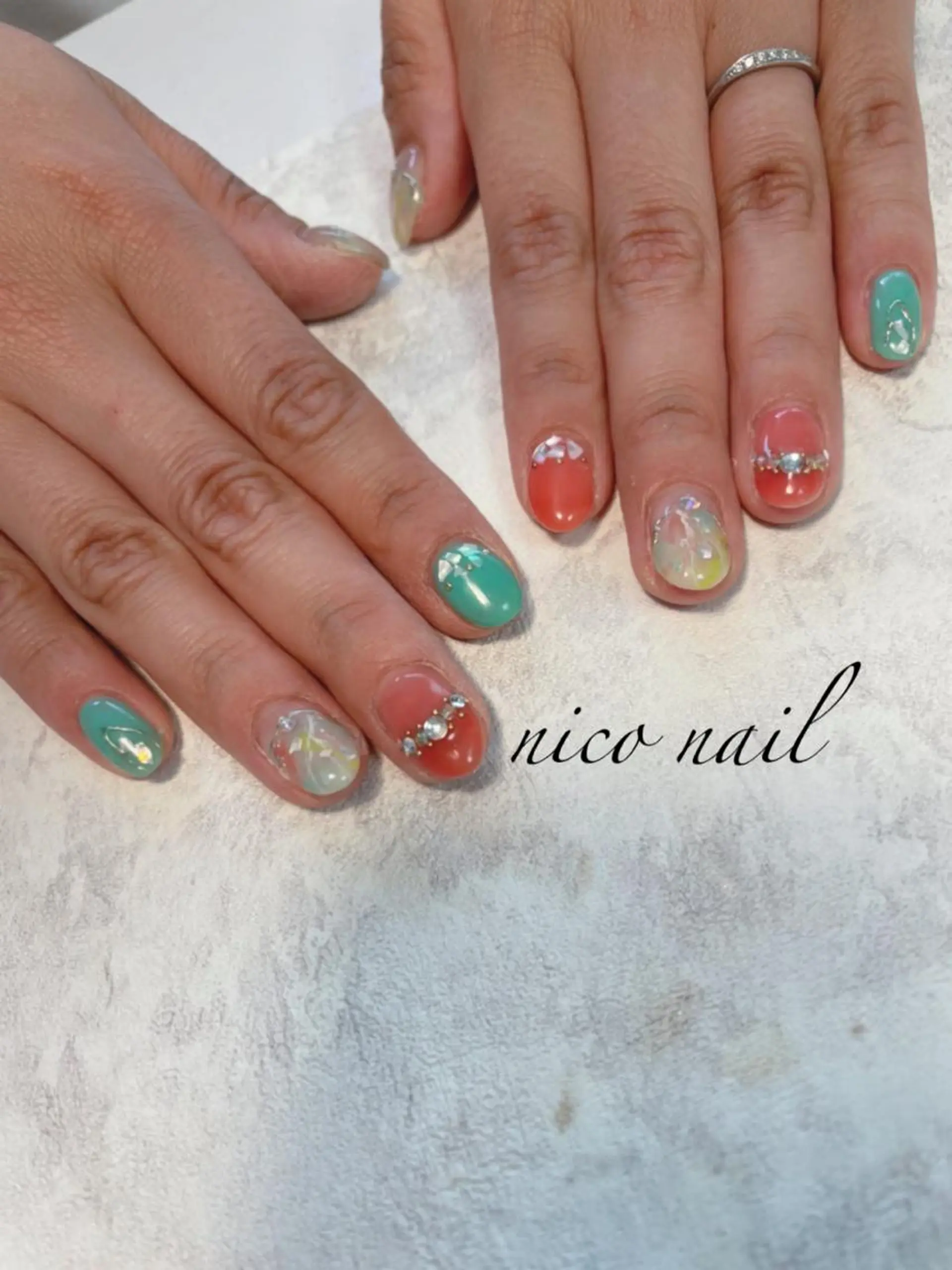 ネイル 香芝市ネイルサロン nico nailのネイルデザイン