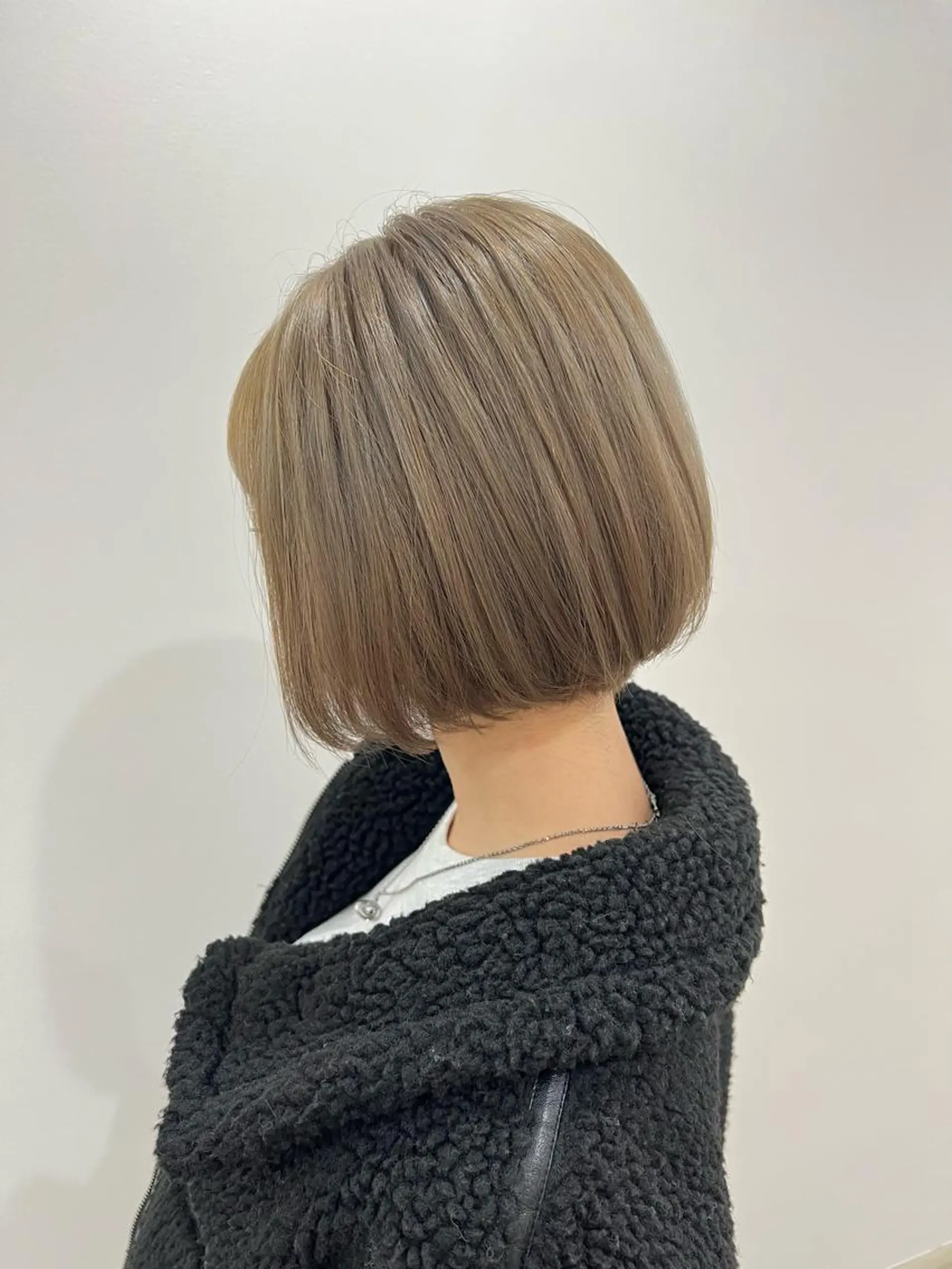 ショート カラー マンツーマン女性 美容師 奏のヘアスタイル