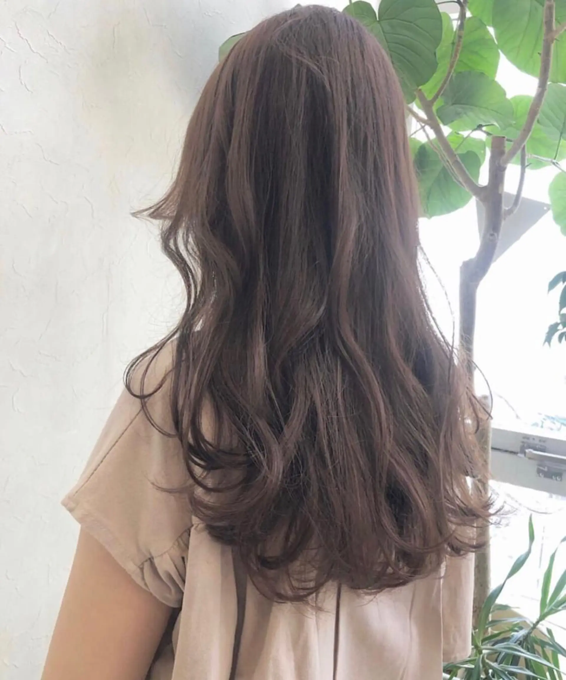 ロング カラー nakahara madokaのヘアスタイル