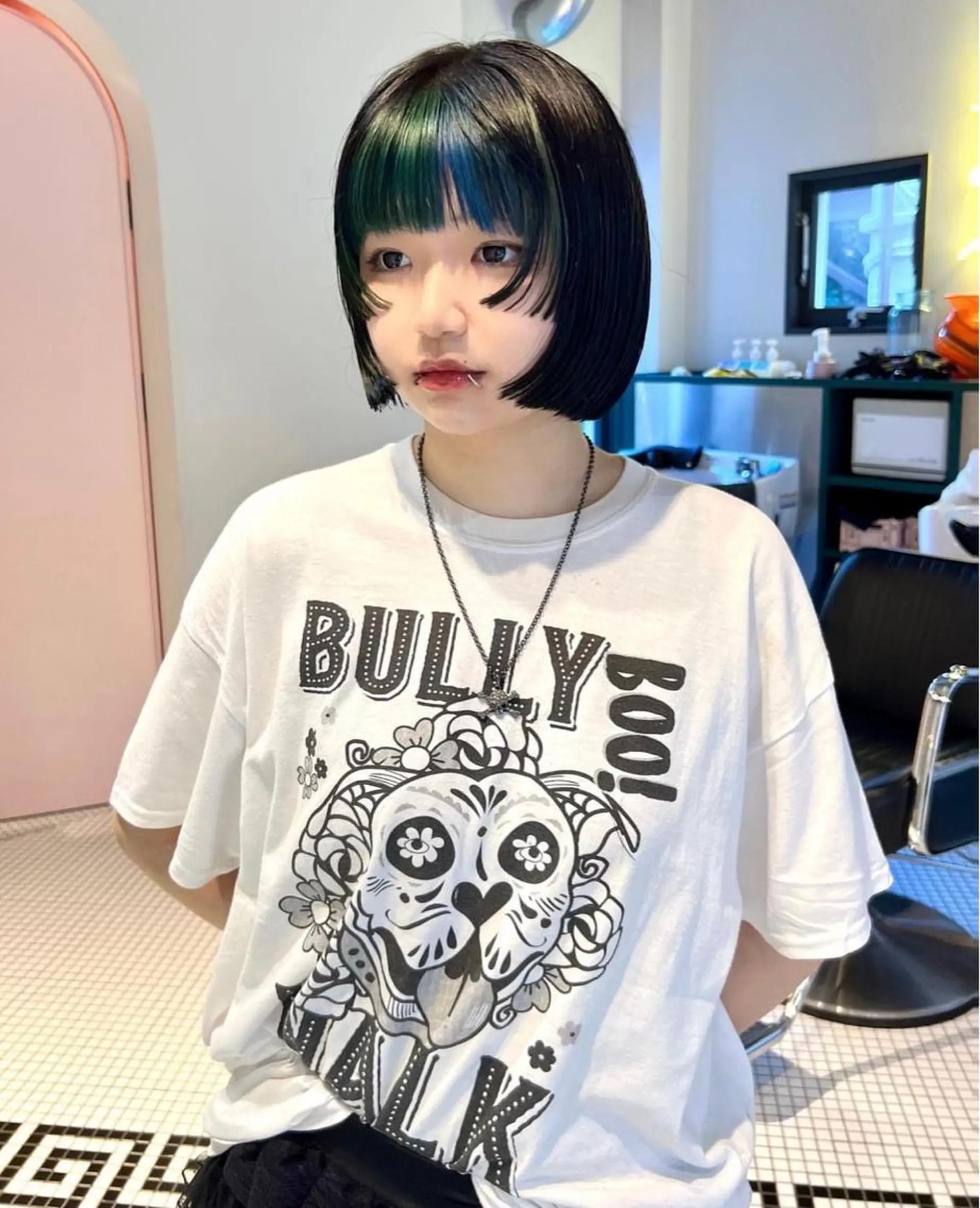 ショート カラー ボブ 丹治 一輝ボブ/ショートのヘアスタイル