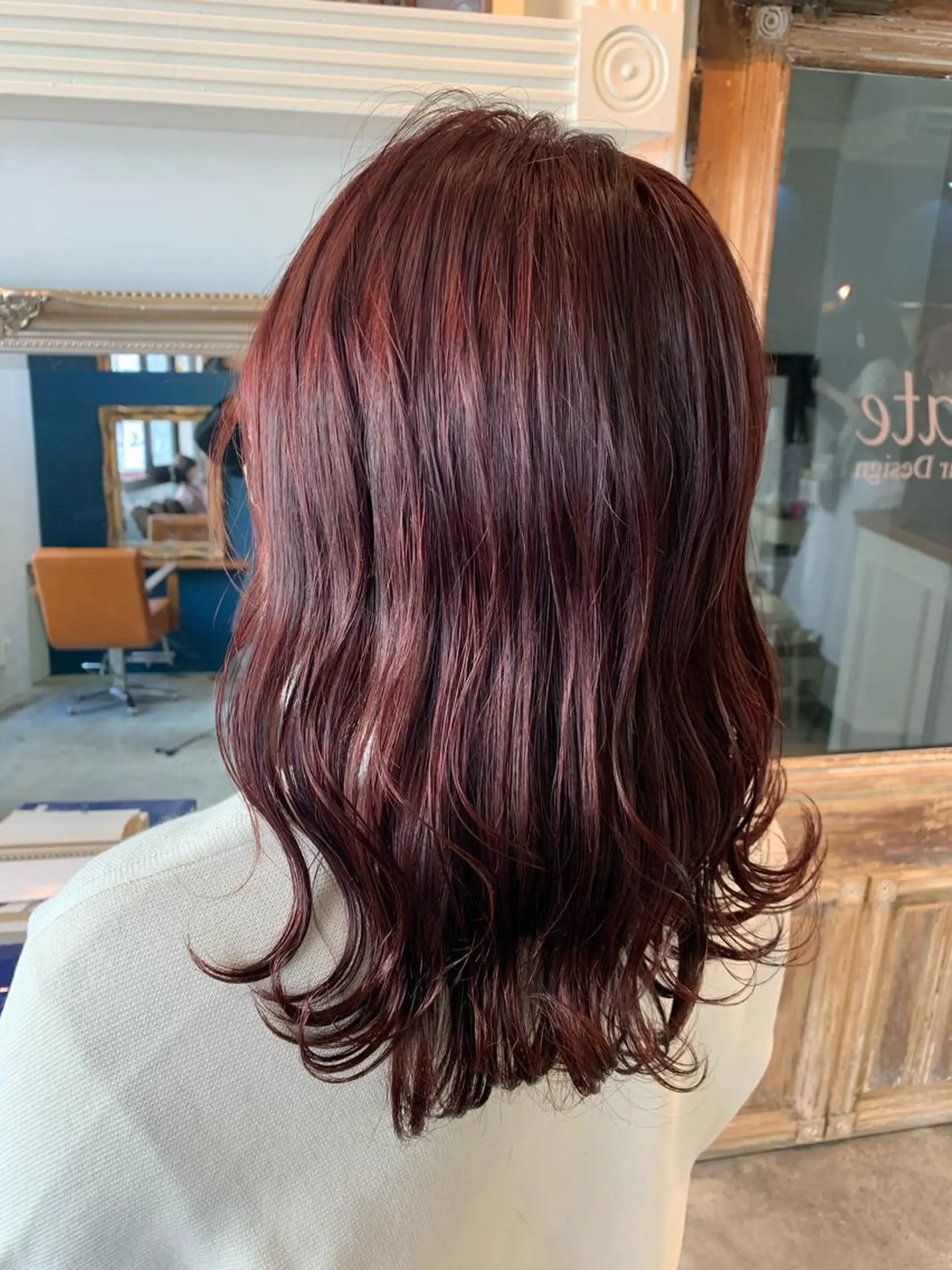 セミロング ヘアカラー トリートメント ヘッドスパ ヘアセット 大宮/山口 竣也のヘアスタイル