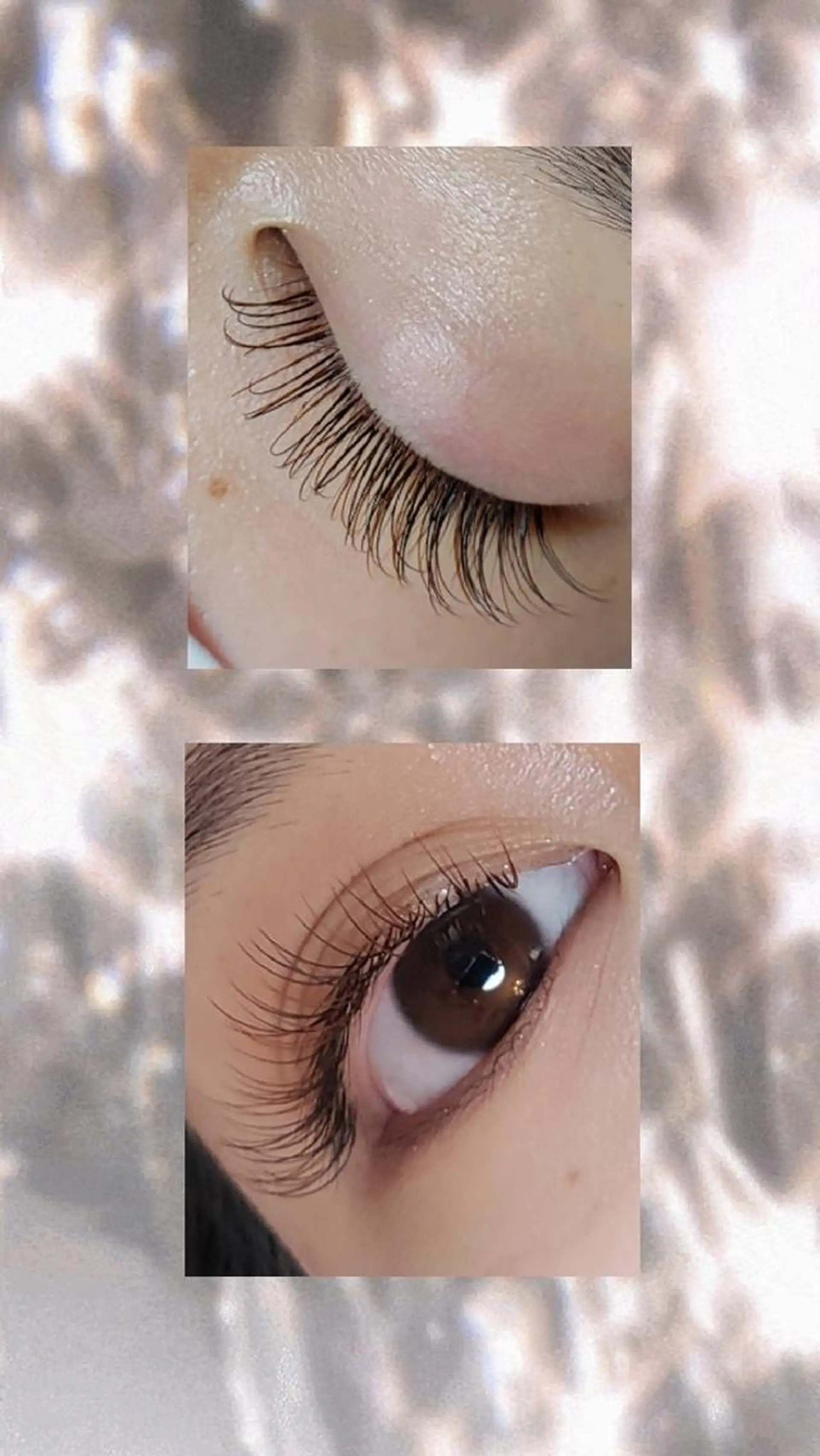 マツエク・マツパ カラーマツエク Rouge ・ K  　のマツエク・マツパデザイン