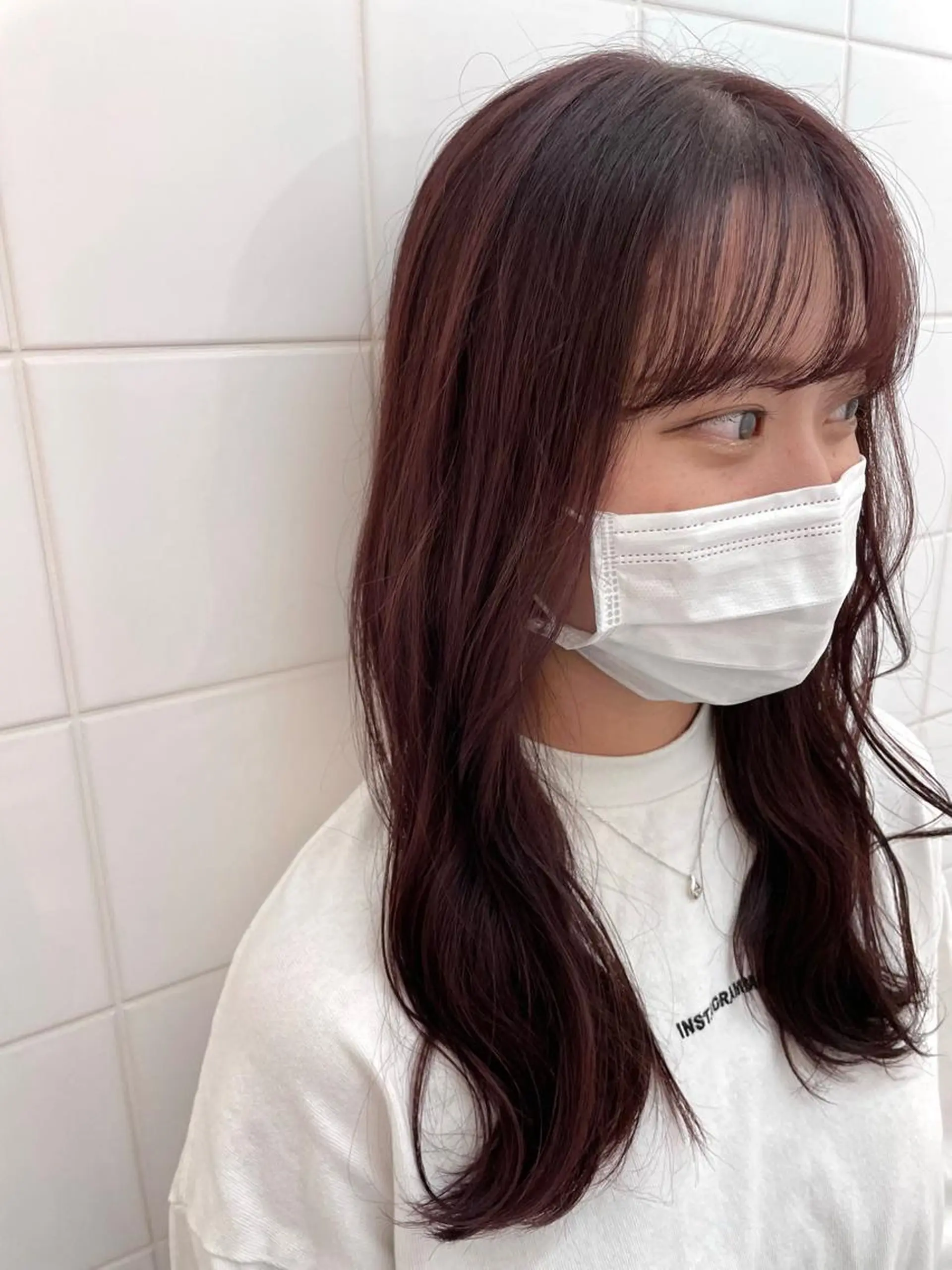 ロング カラー clam. yuu🦩のヘアスタイル