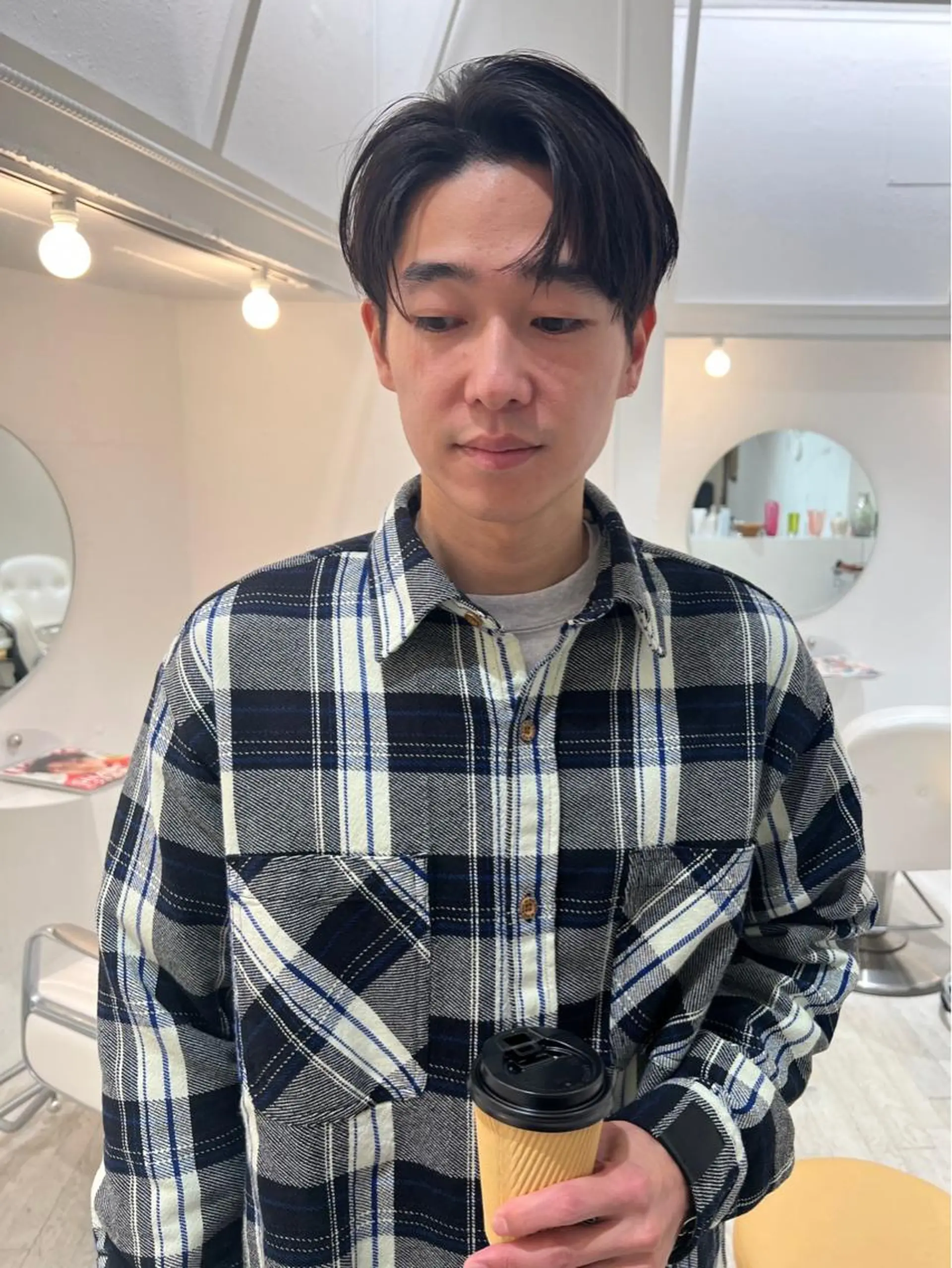 メンズ ブリーチカラー🎀 韓国風/寺門美優のヘアスタイル