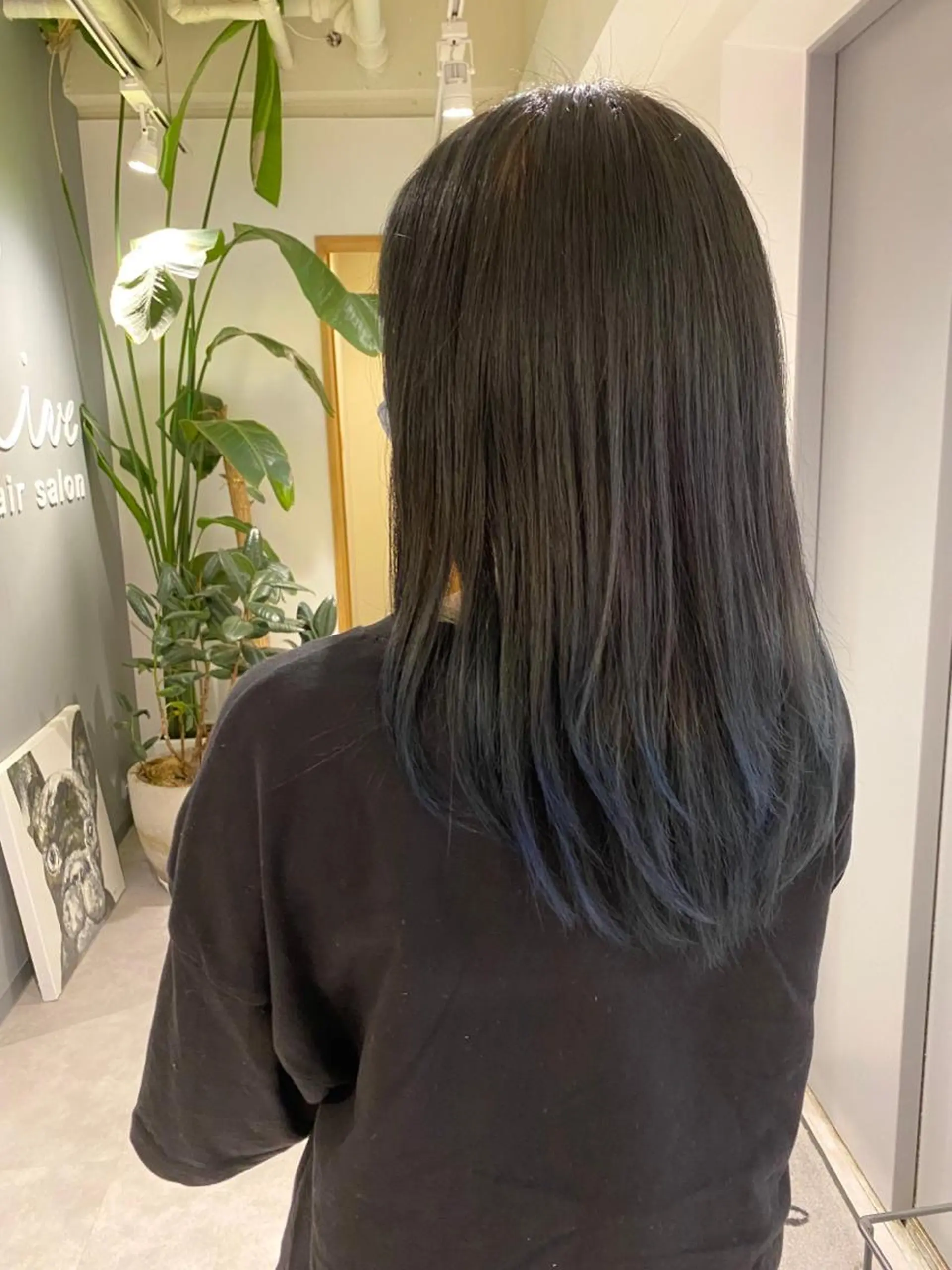 ロング カットモデル募集中 友香のヘアスタイル