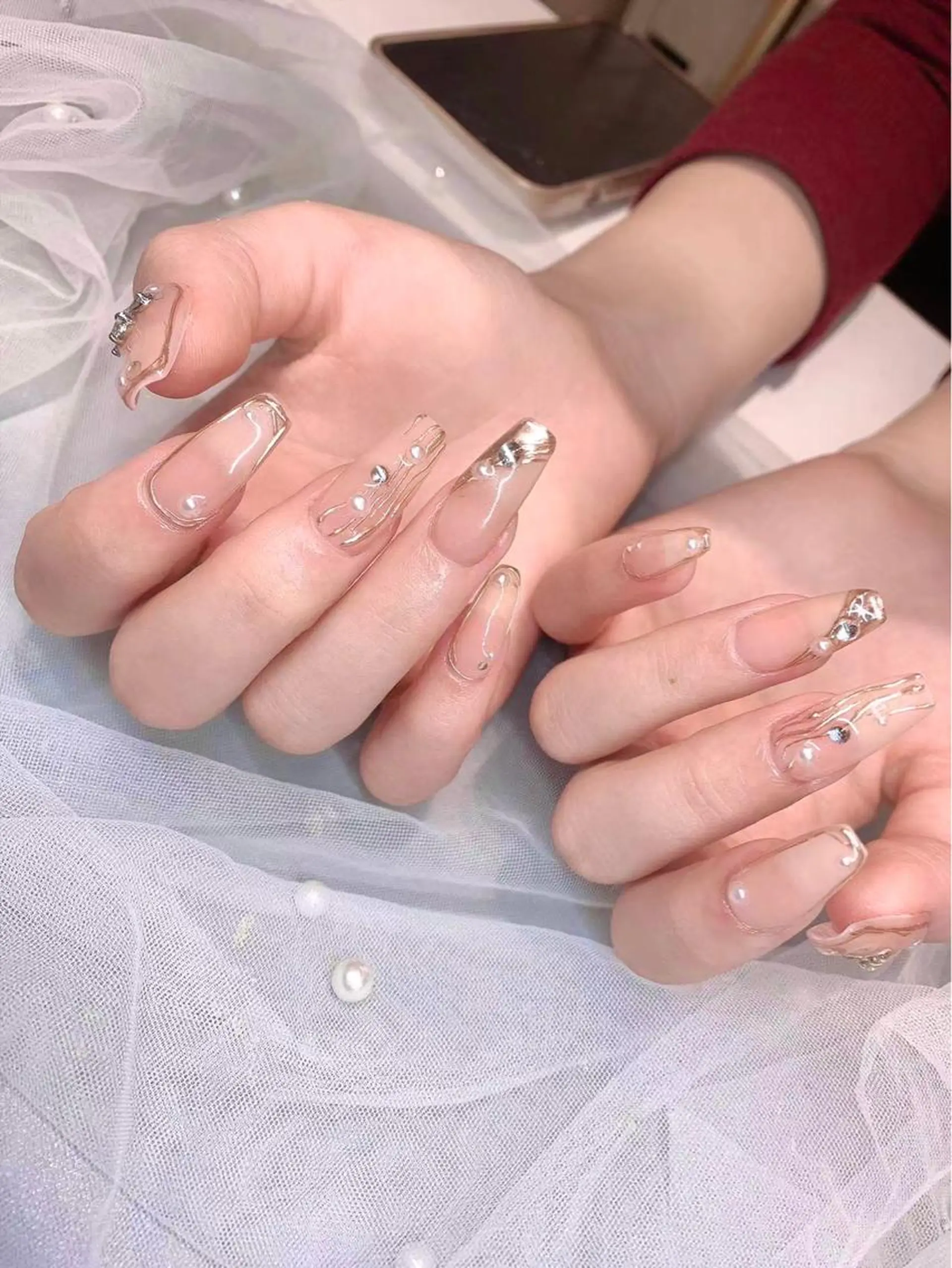 ネイル 長さだし専門店 M2　rikaのネイルデザイン