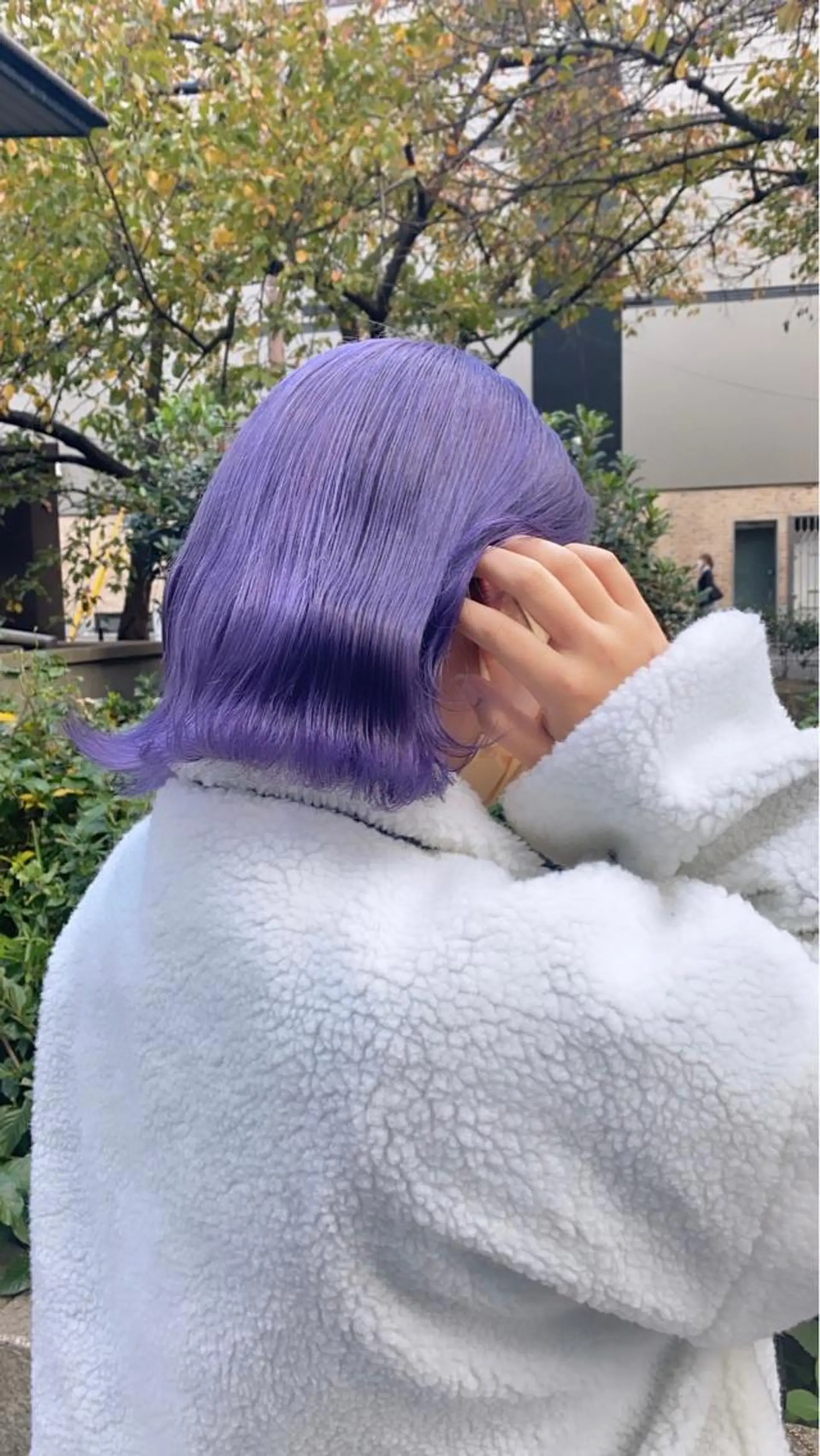 ショート ヘアカラー トリートメント Selene hair OSAKAのヘアスタイル