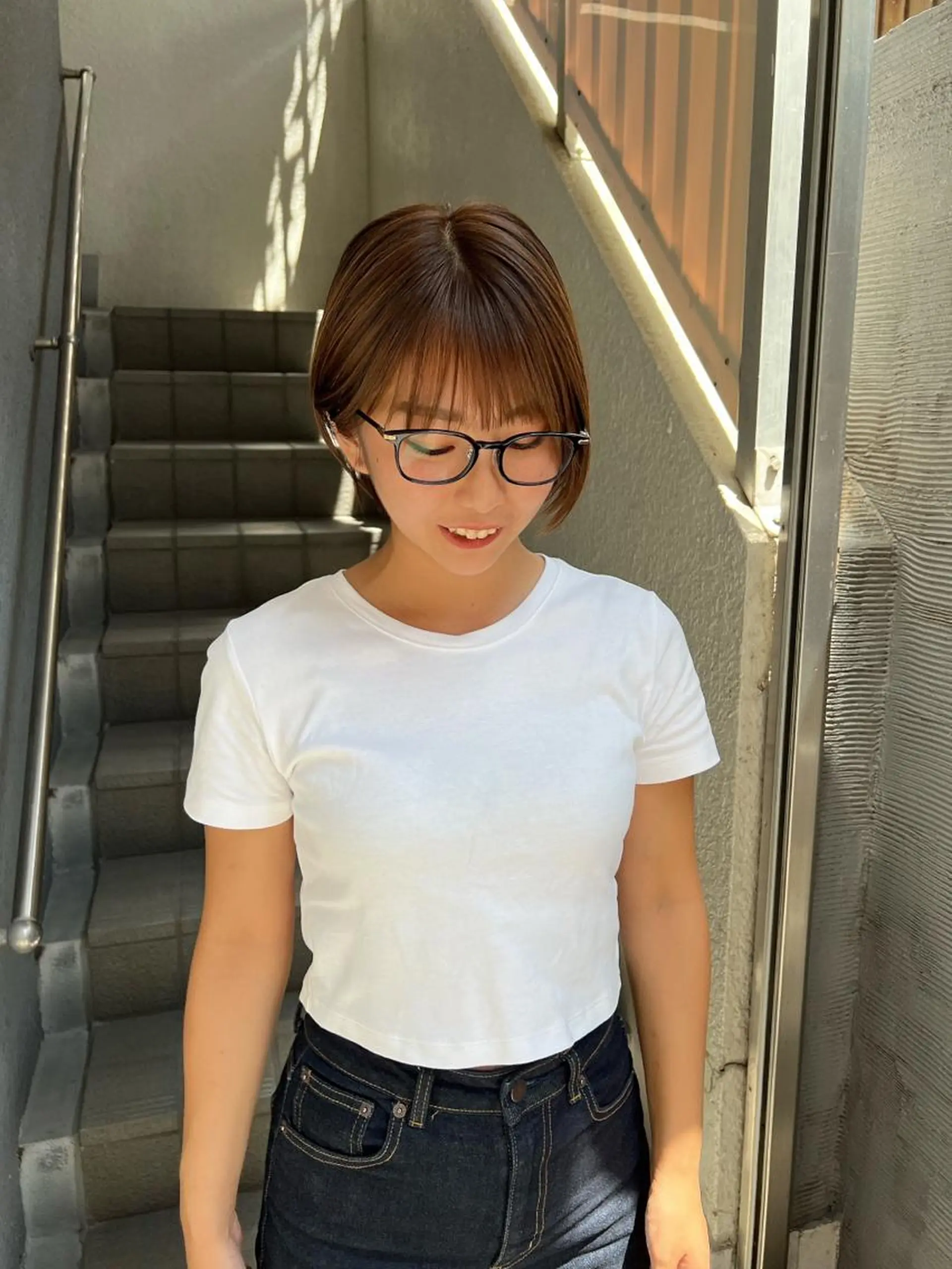 ショート ヘアカラー トリートメント LORENAO所属・ブリーチなしカラー♡ rinaのヘアスタイル