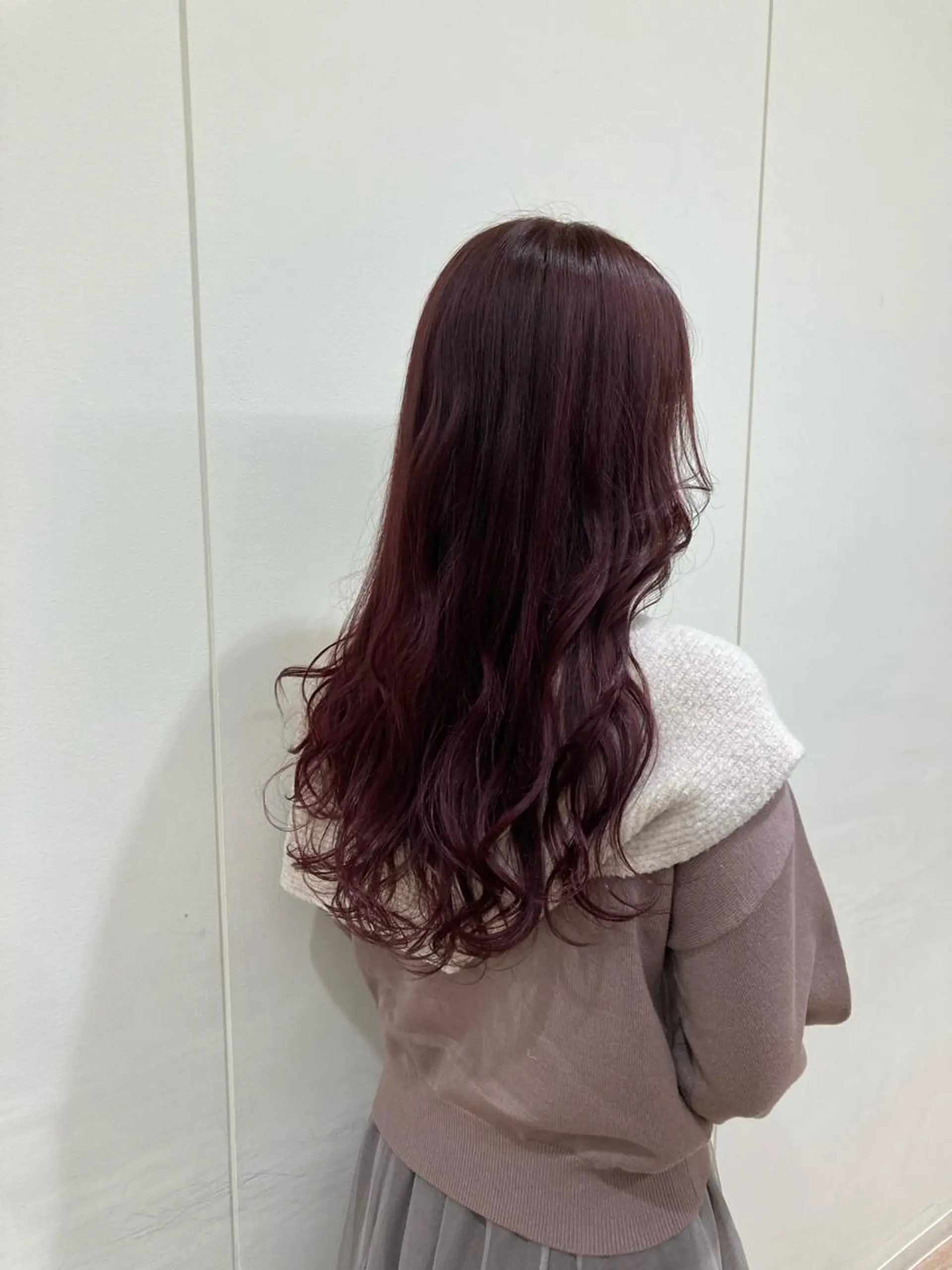 カラー ベージュカラー ブリーチ ピンクカラー ピンクベージュ むらたみずき /大宮ブリーチカラーのヘアスタイル