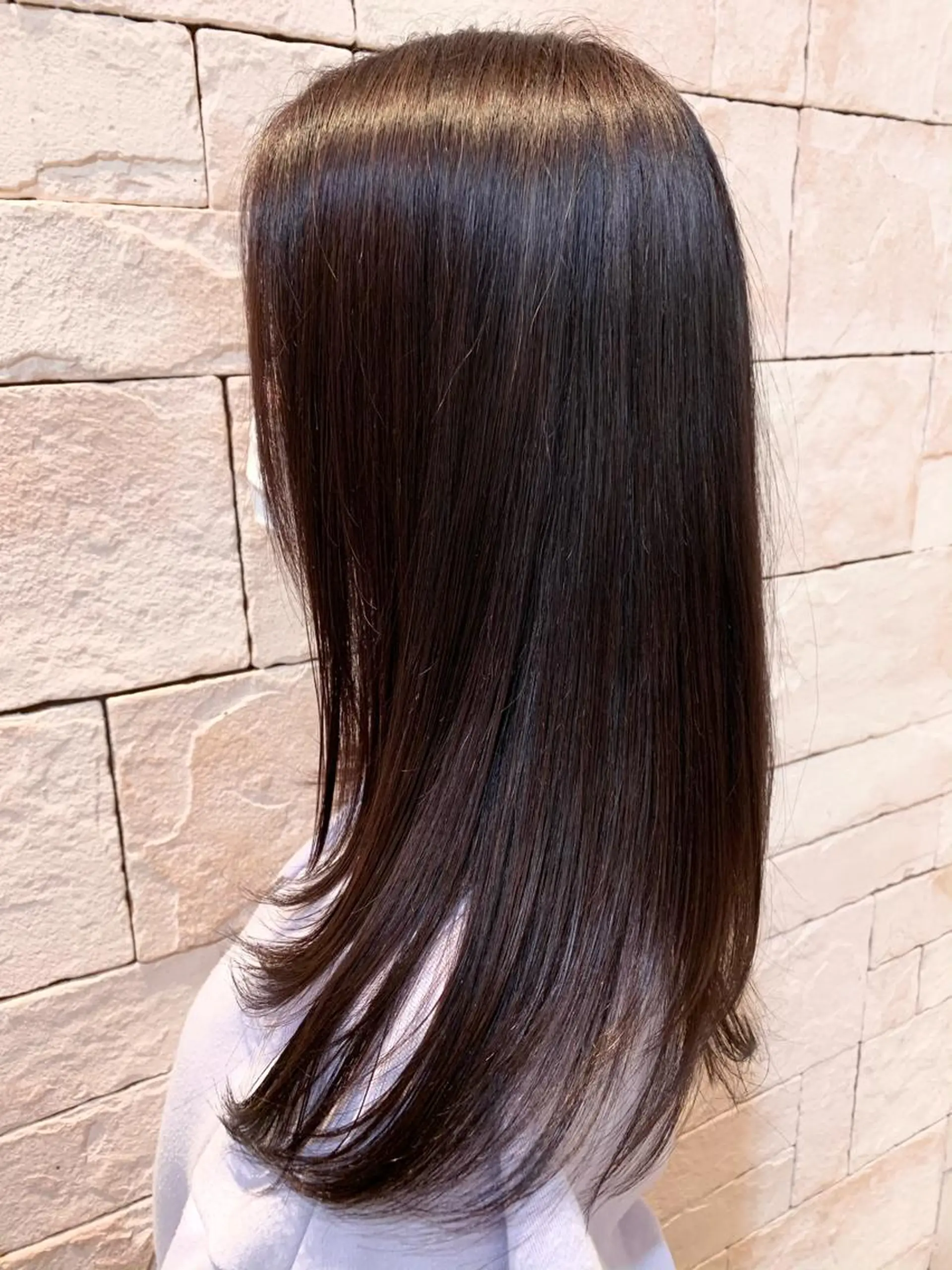 セミロング 髪質改善 レイヤーカット トリートメント 川崎レイヤーカット /江口真正のヘアスタイル