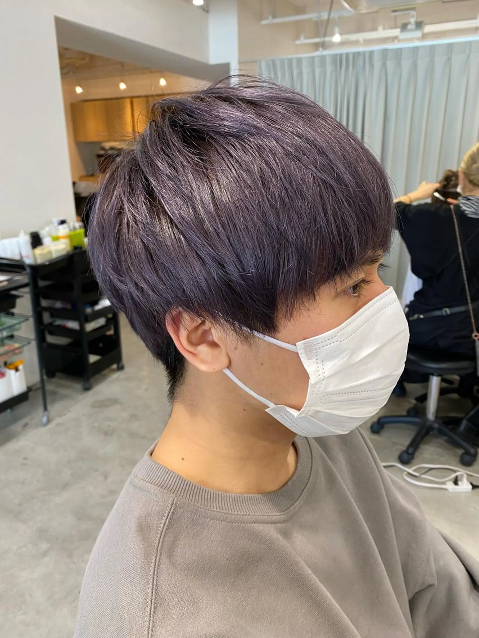 カラー ブリーチ フェイスヘアークリエイション所属・大形 誉のヘアスタイル