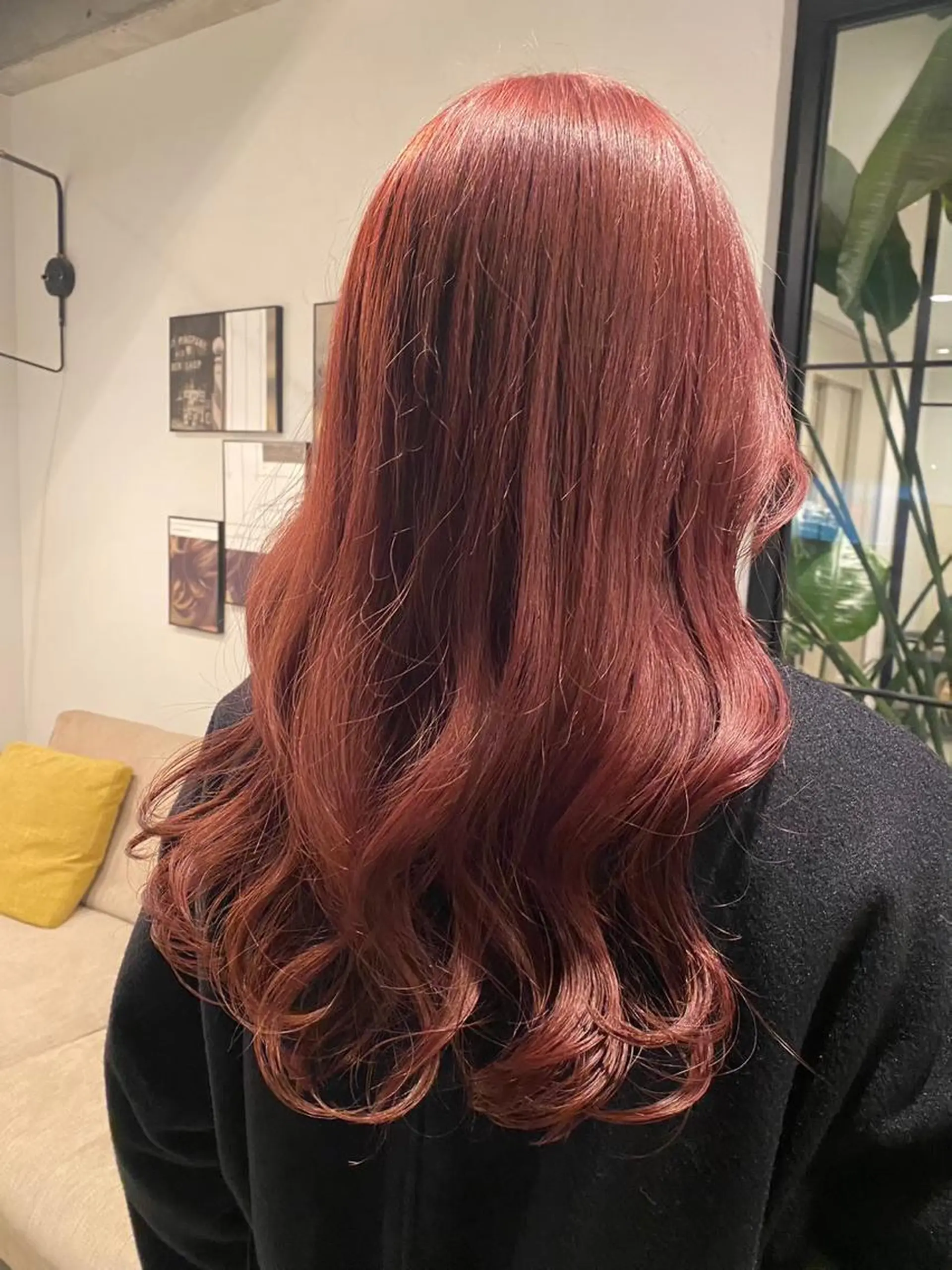 ロング カラー 新潟/万代/レイヤー 韓国風/明間未来のヘアスタイル