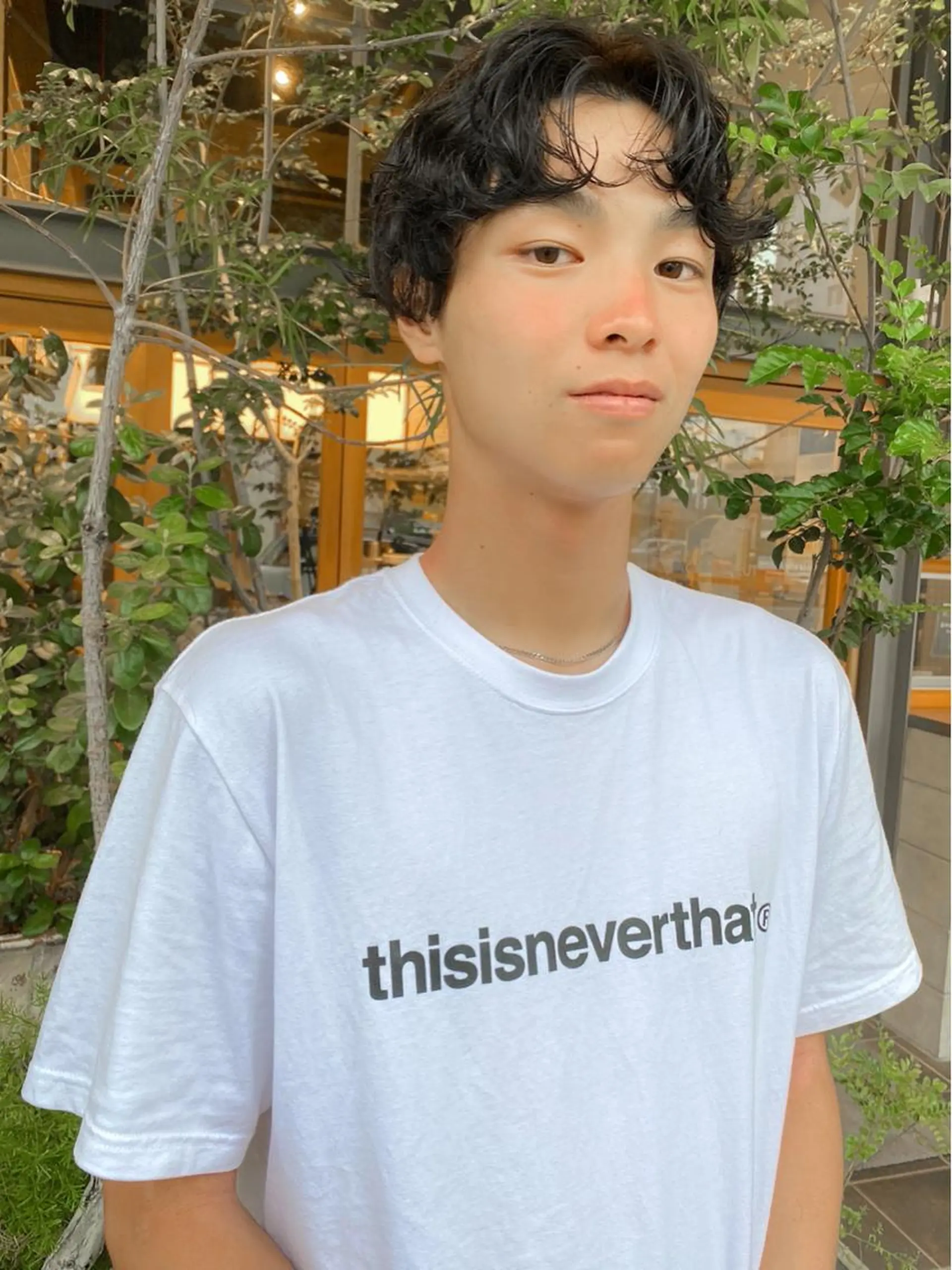 パーマ メンズ カット パーマ 栄/矢場町 三井太朗のヘアスタイル