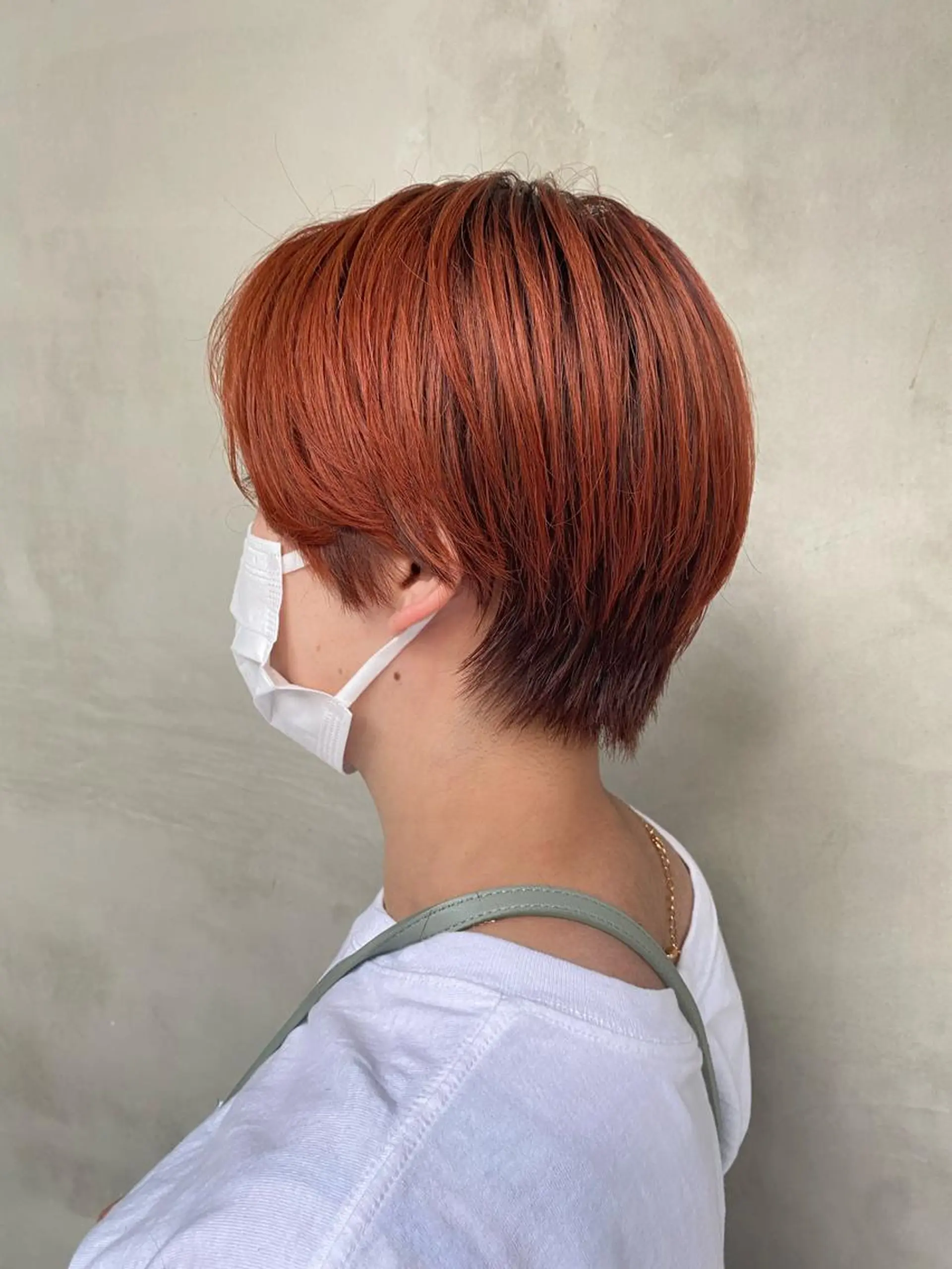 ショート カラー ハンサムショート オレンジ ショートヘア 【GUK】 🌻RINA🌻のヘアスタイル