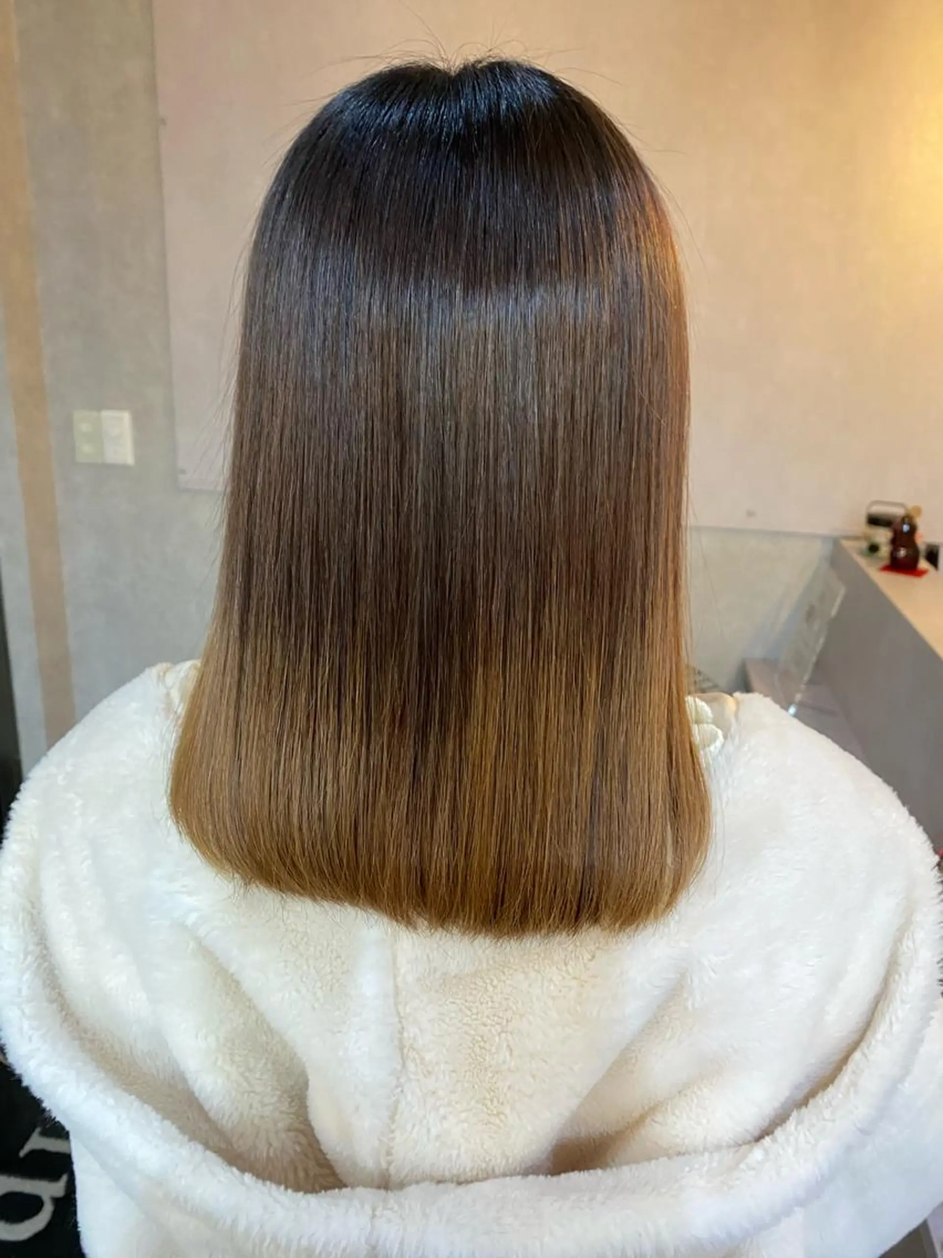 セミロング トリートメント ar clip表参道所属・💜髪質改善/ 艶カラー/ミナ🩷のヘアスタイル