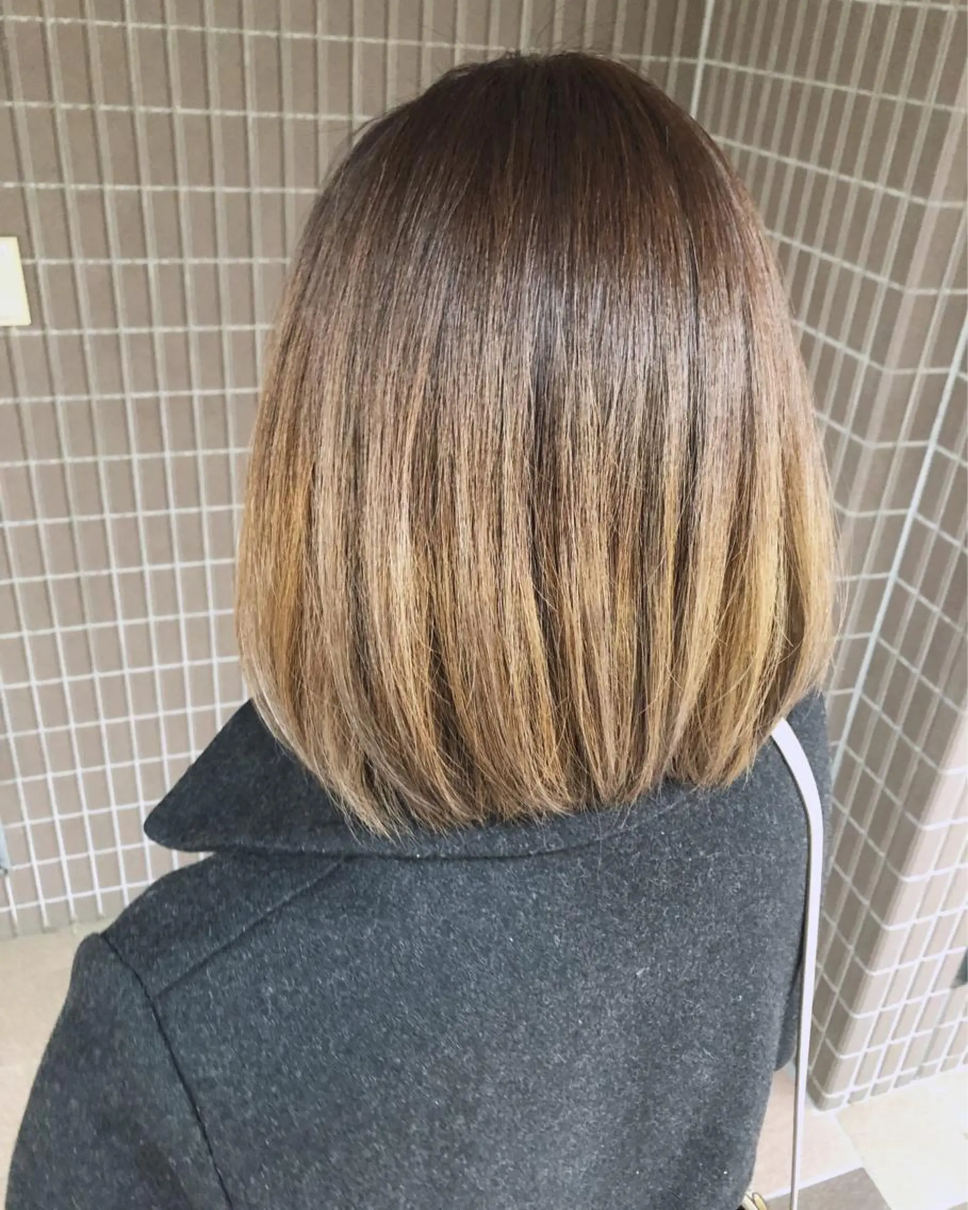 カラー 後藤 陽花子のヘアスタイル