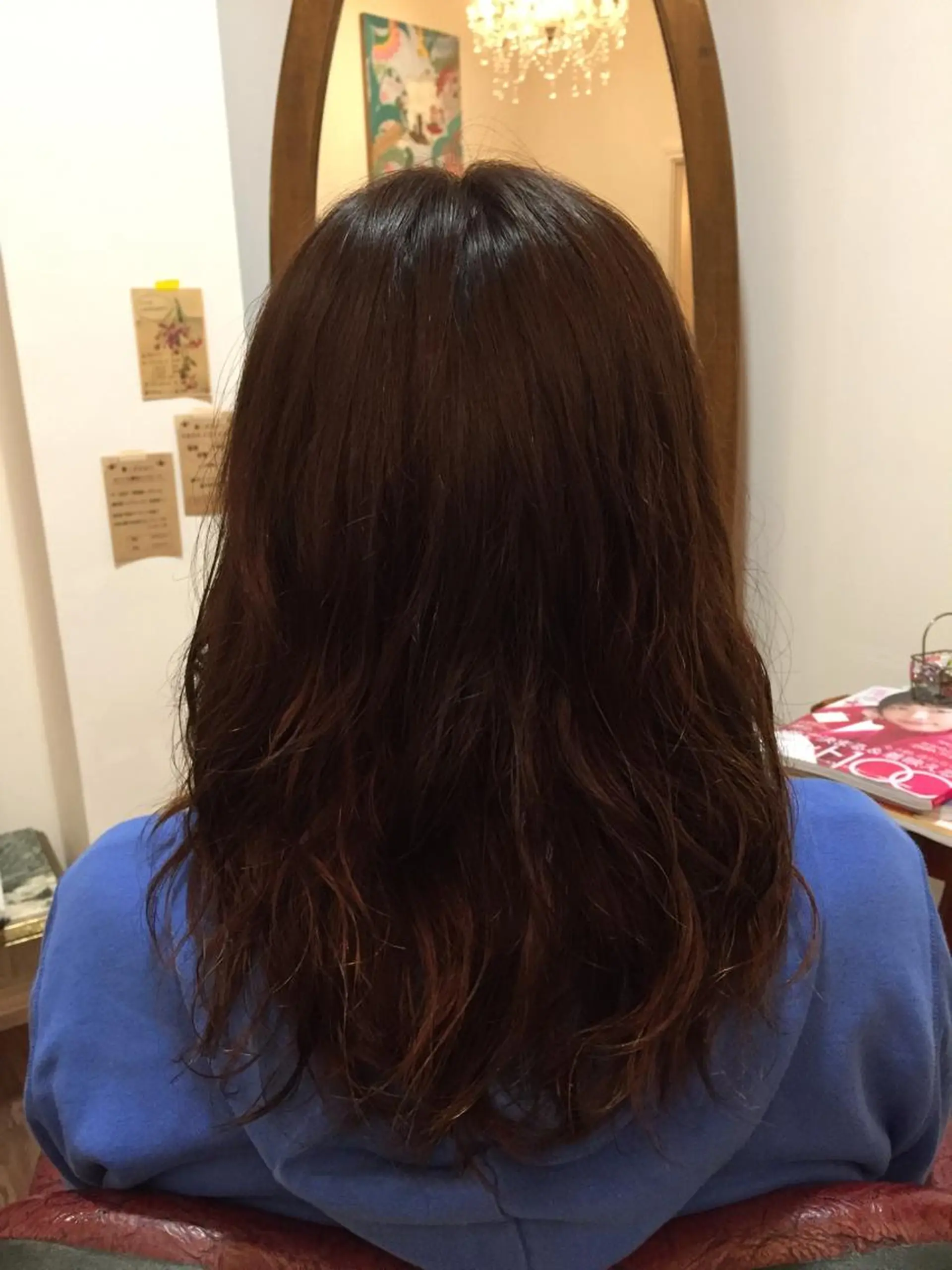 ミディアム パーマ ミディアムパーマ 三好 美里のヘアスタイル