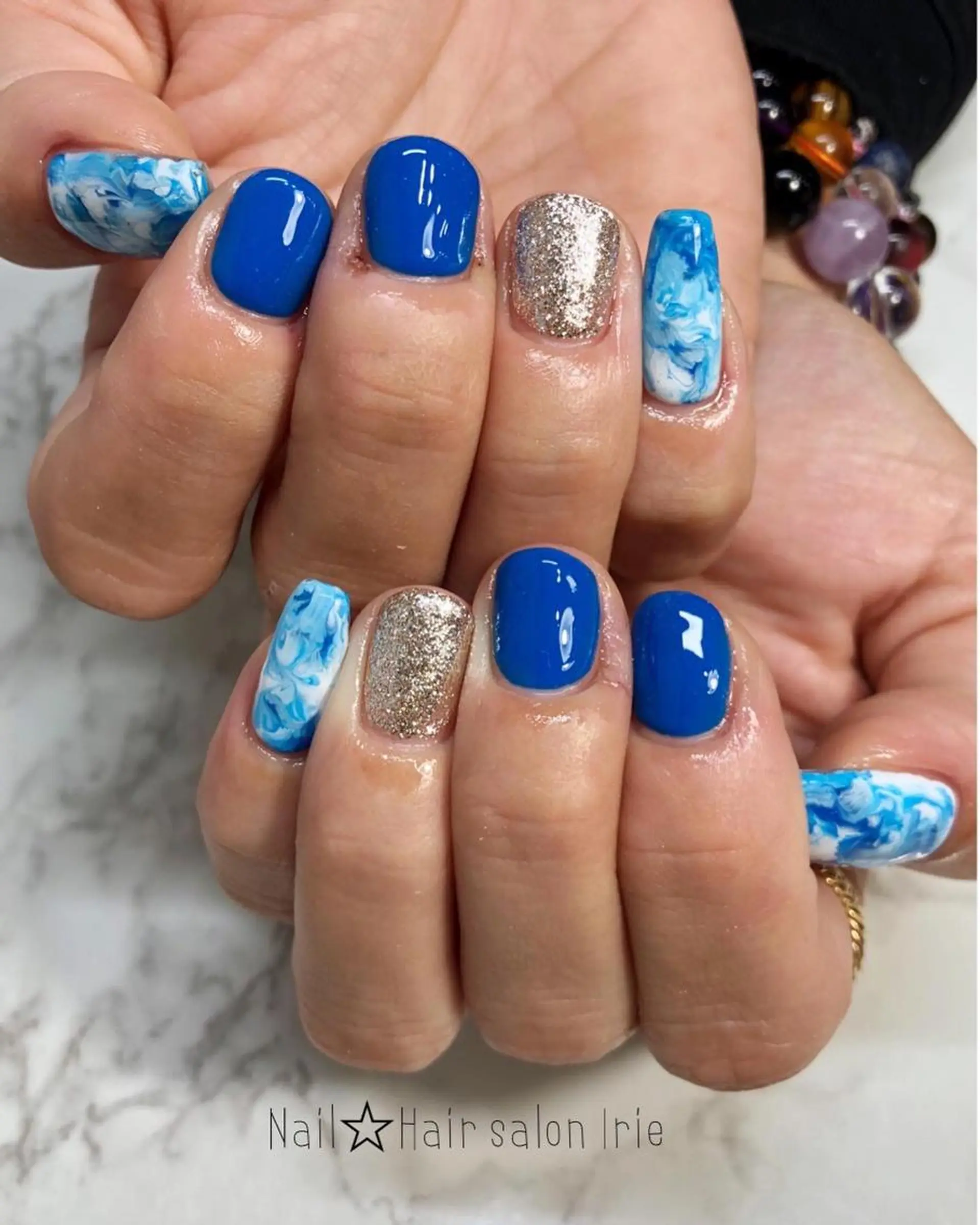 ネイル Hair salon Irie所属・與儀 知佳のネイルデザイン