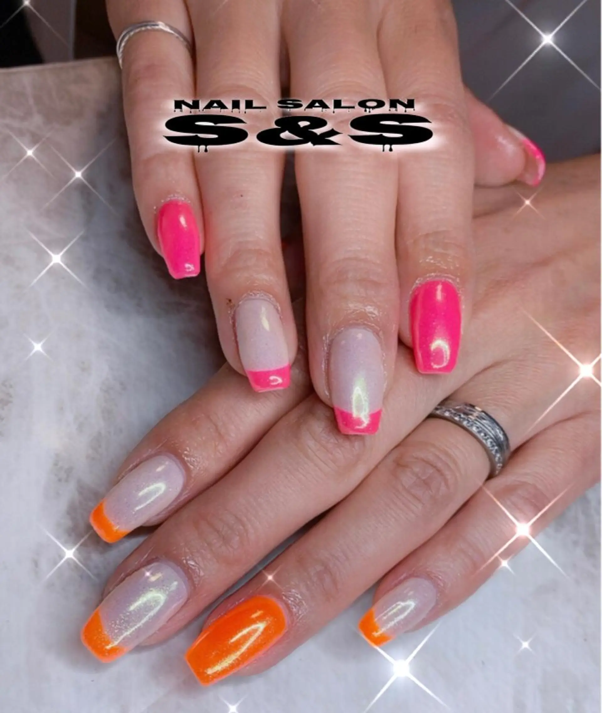 ネイル 長さ出し メンズネイル 持ち込み スカルプネイル S&S 村田小百合のネイルデザイン