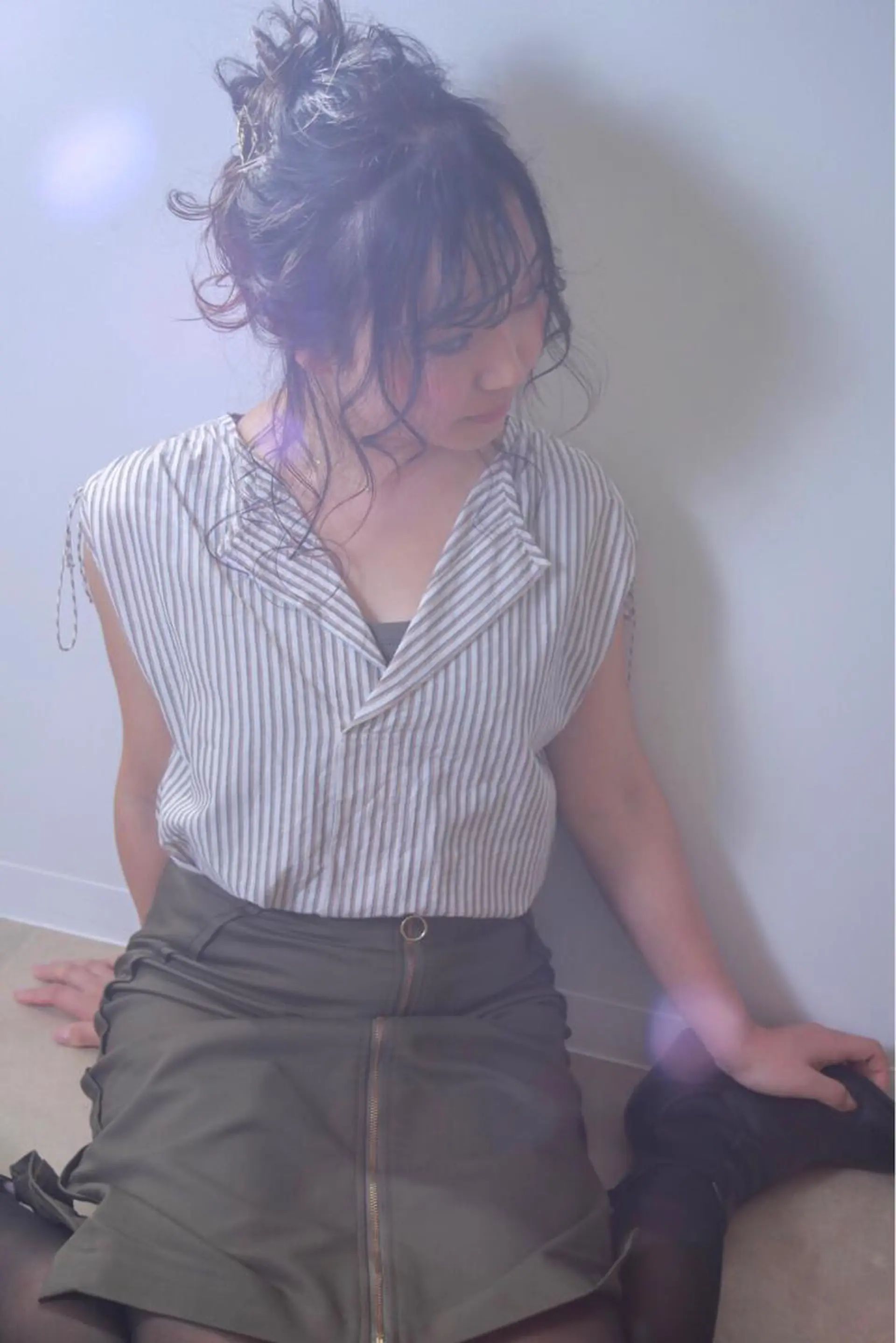 セミロング ヘアアレンジ 伊藤 裕貴のヘアスタイル