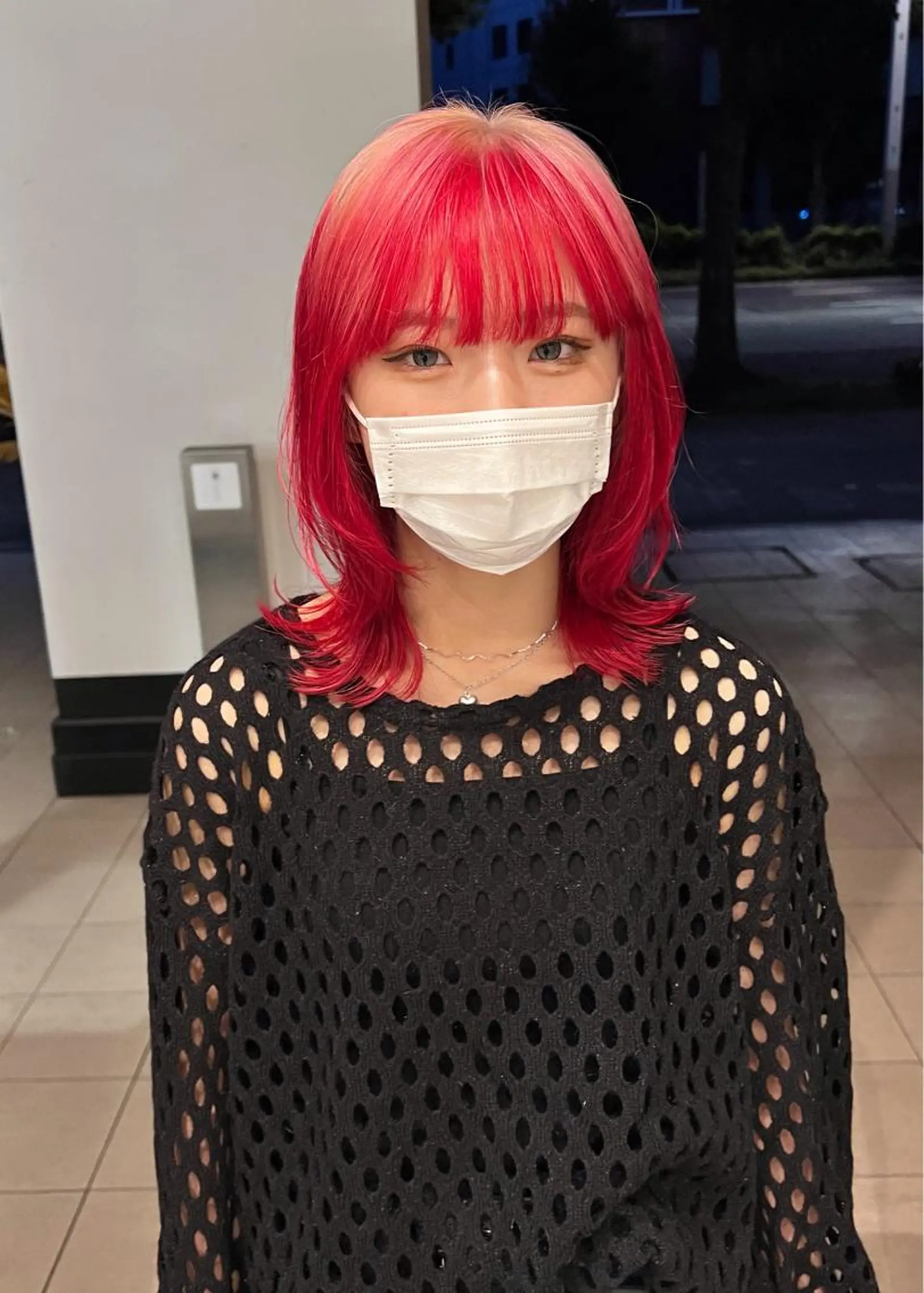 ミディアム カラー ヘアカラー トリートメント ヘアセット 【海外風カラー】 ⭐︎DEAN名駅店☆のヘアスタイル