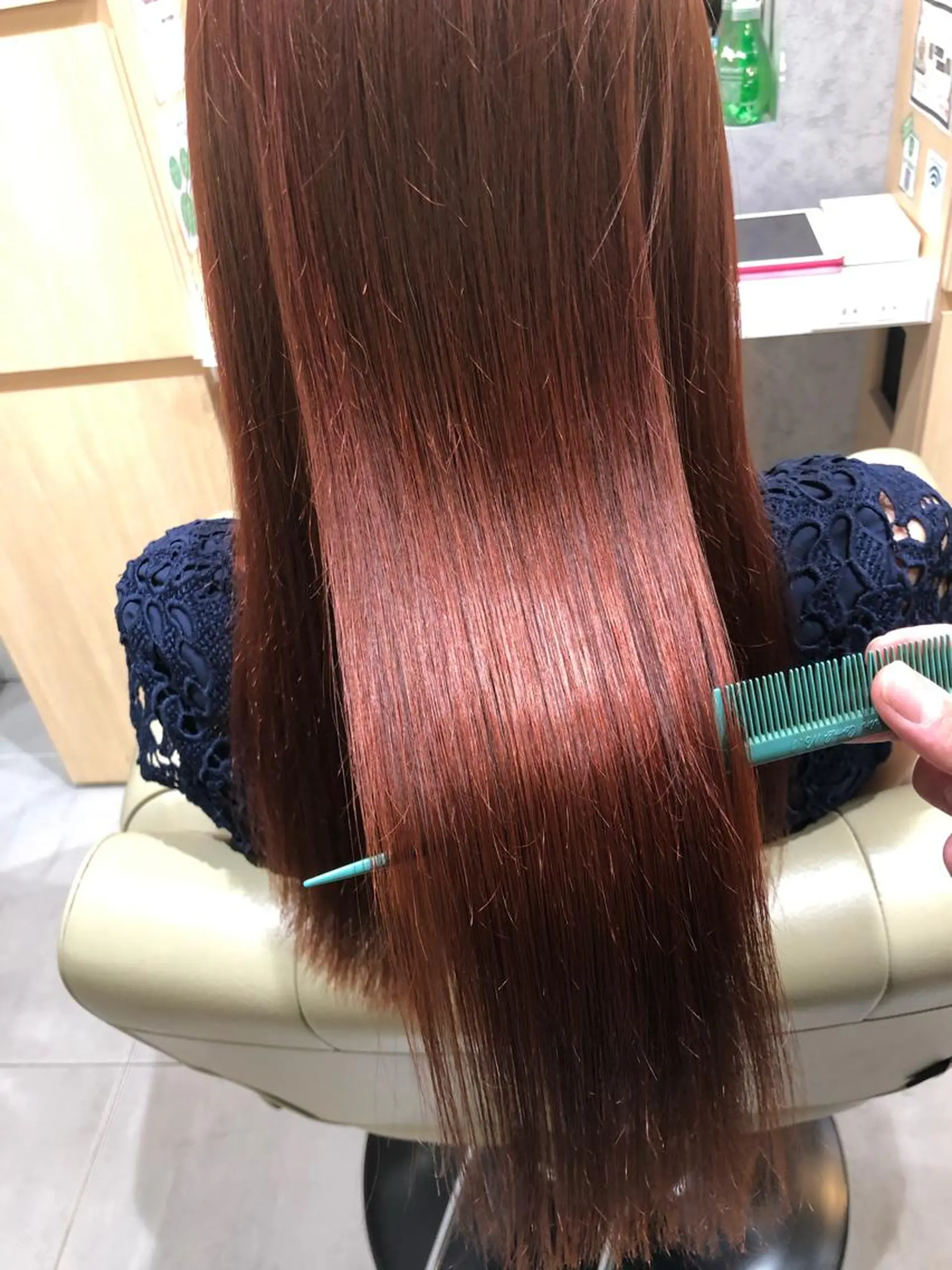 ロング カット 縮毛矯正 トリートメント orme所属・【髪質改善特化･ 福田航洋】のヘアスタイル