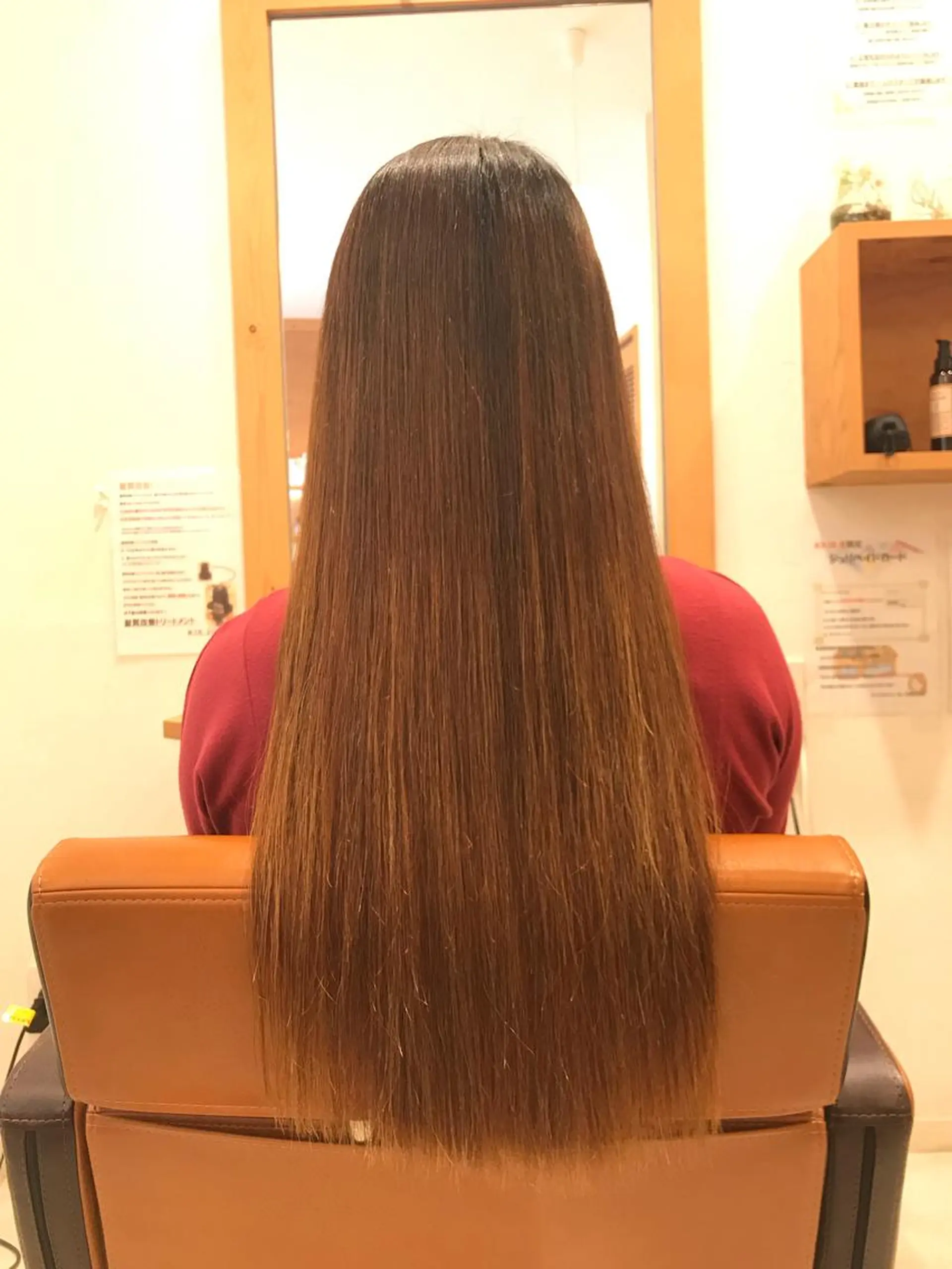 セミロング 縮毛矯正 トリートメント TELA HAIR 幕張本郷所属・TELA HAIR 幕張本郷店　千尋のヘアスタイル