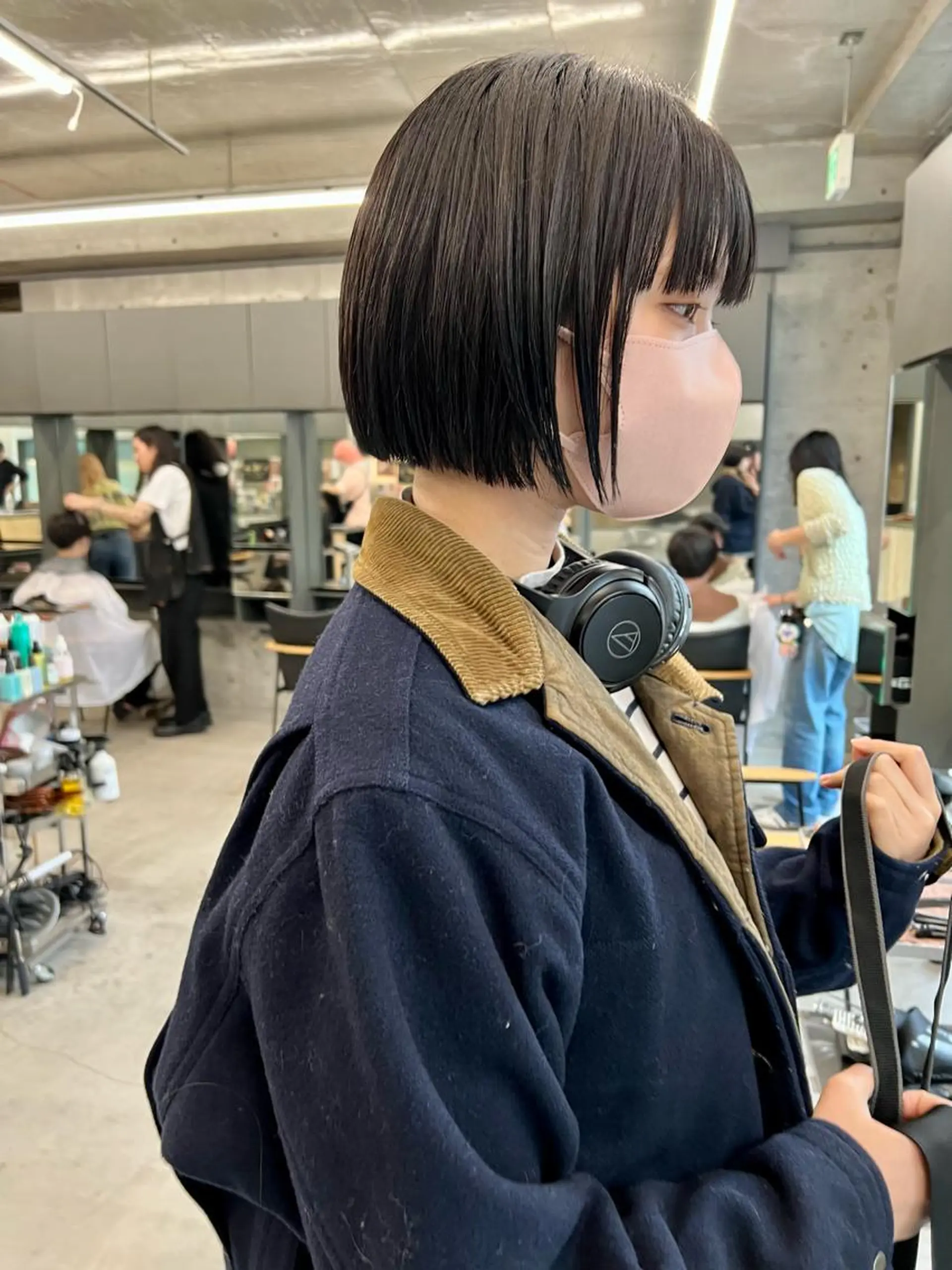 ショート ボブ カット ヘアカラー sakoda shunkiのヘアスタイル