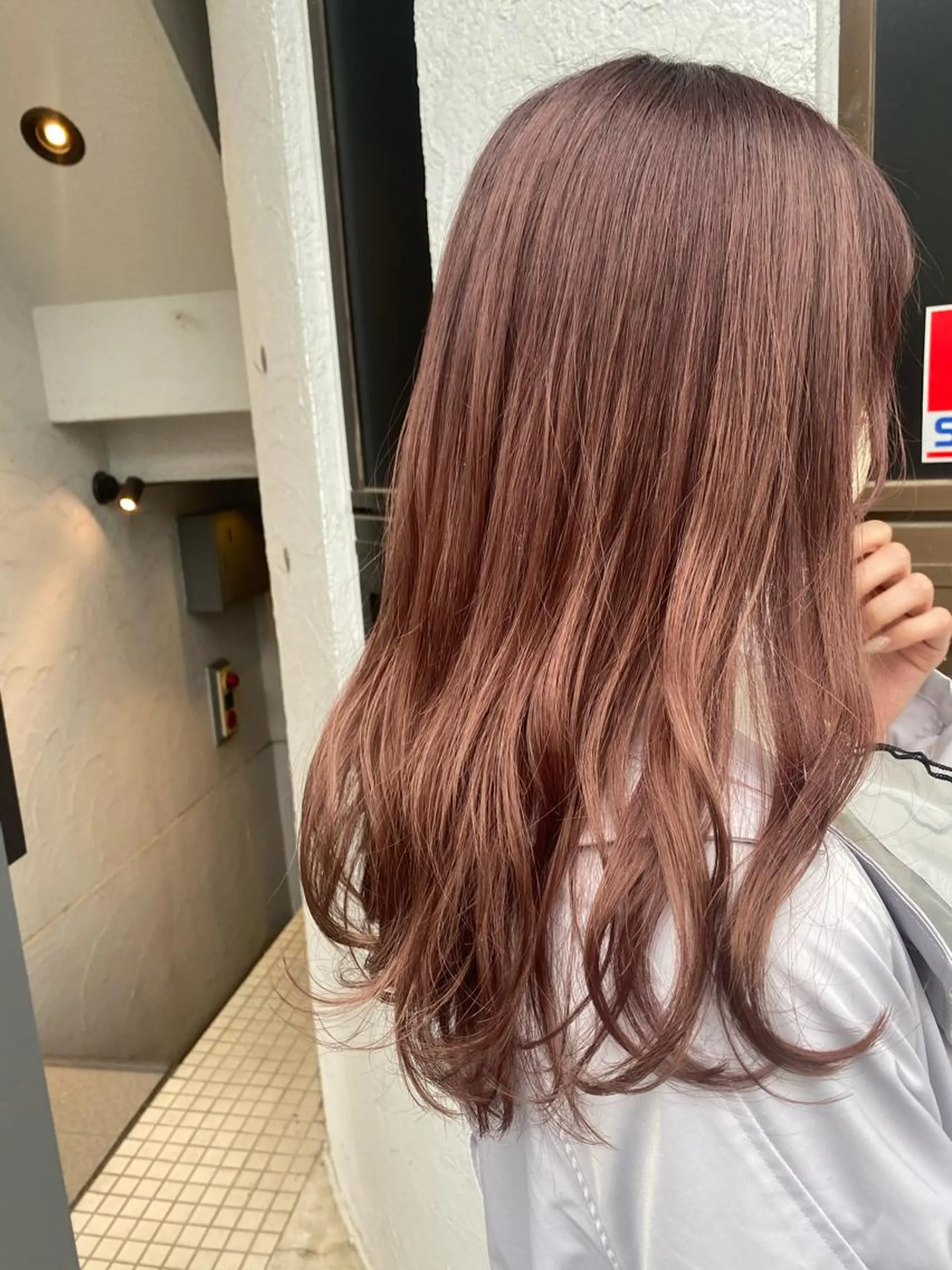 ロング カット ヘアカラー トリートメント AUBEHAIRpeony所属・山形酸性ストレート 古川✂︎のヘアスタイル