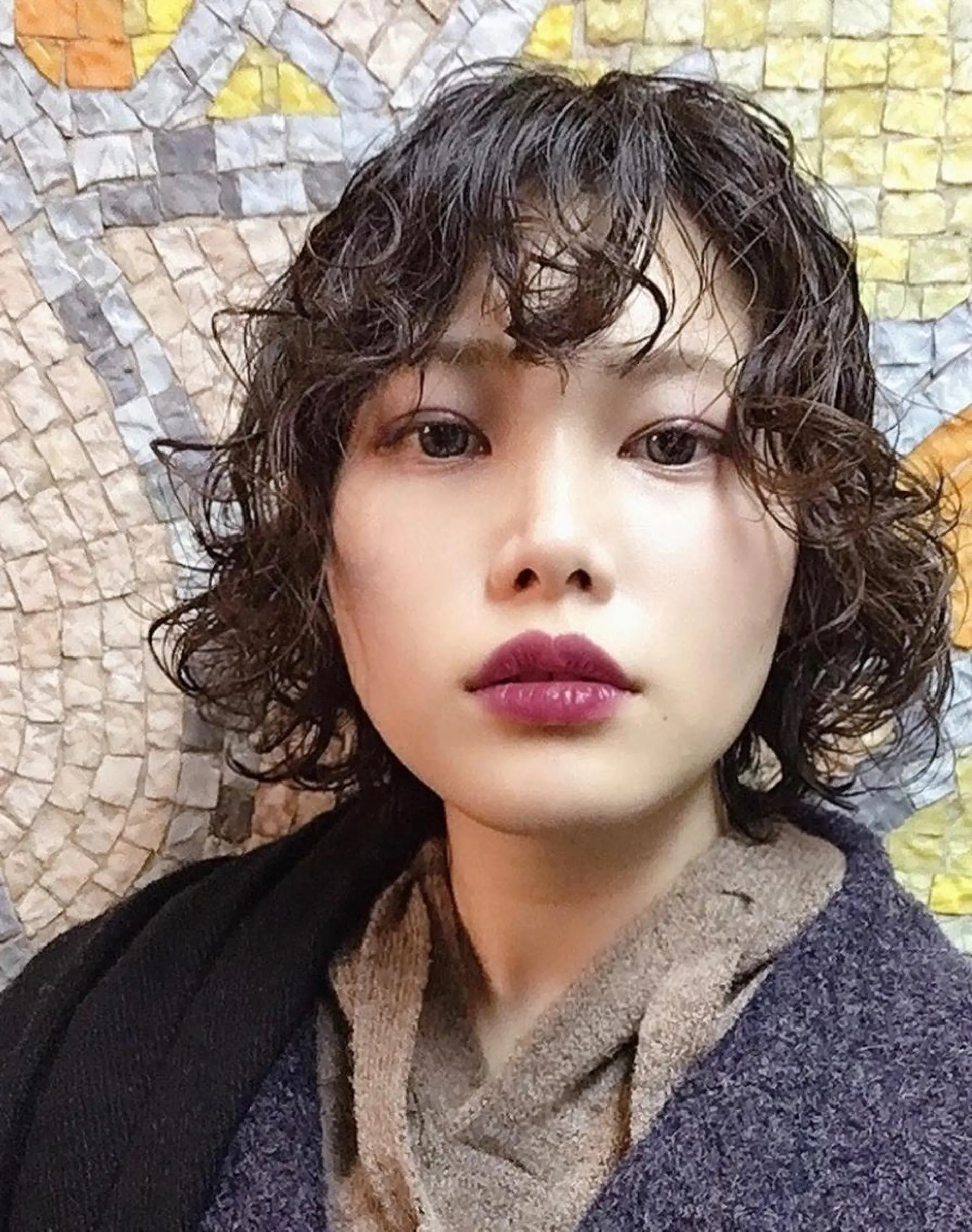 ショート 浦口友華 ♡  暖色系カラーのヘアスタイル