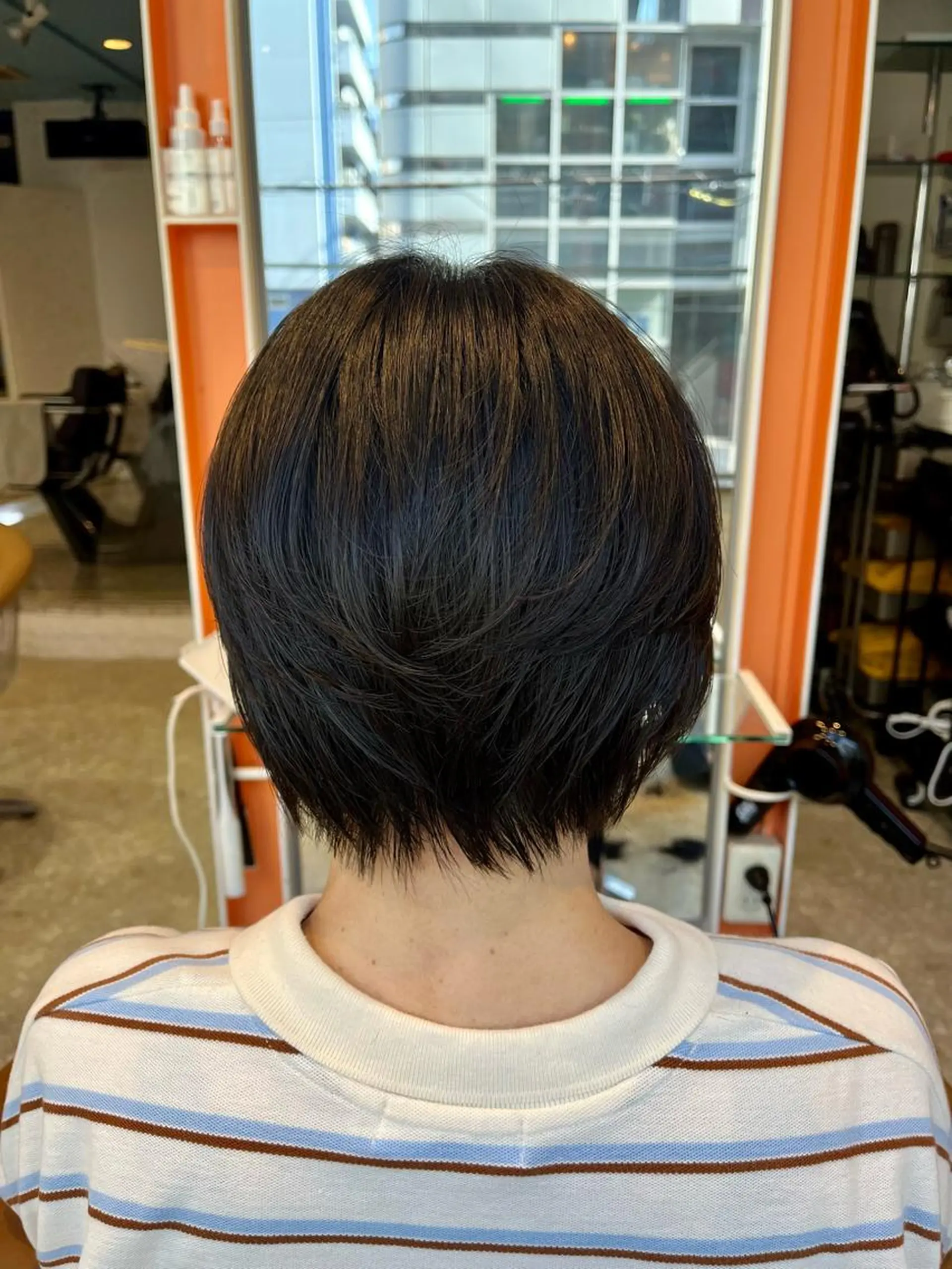 ショート カット うしだ かおるのヘアスタイル