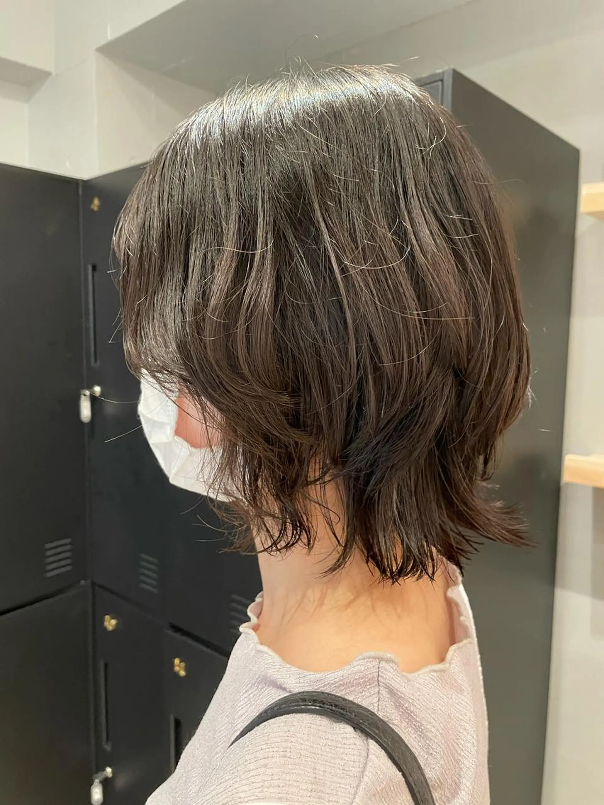 ミディアム パーマ カット パーマ トリートメント ヘアセット SALOWIN下北沢所属・hazuki 🌝のヘアスタイル