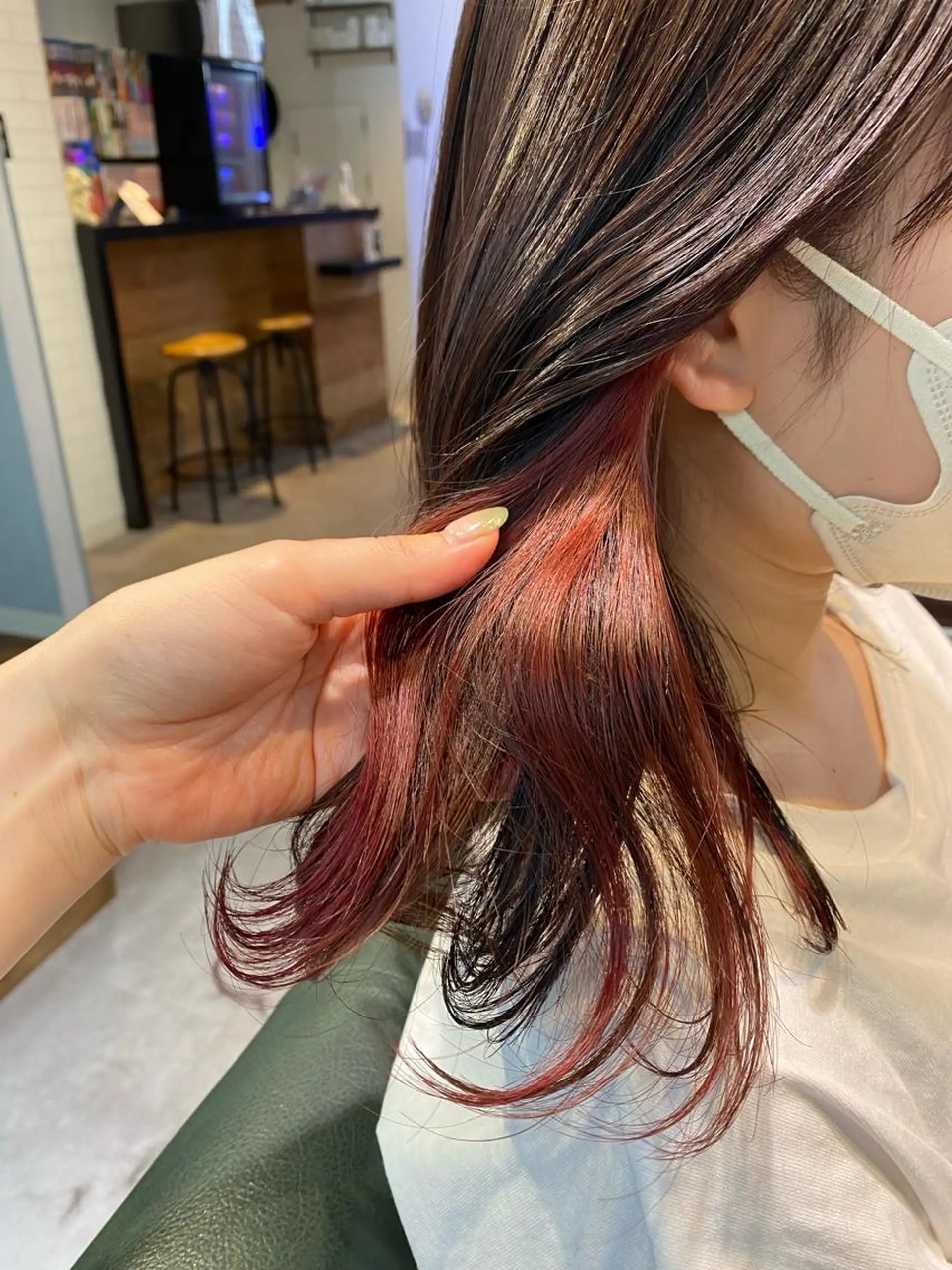 ミディアム GO TODAY SHAiRE SALON 原宿Stella店所属・𓍯柔らかhair 𓍯 yukinoのヘアスタイル