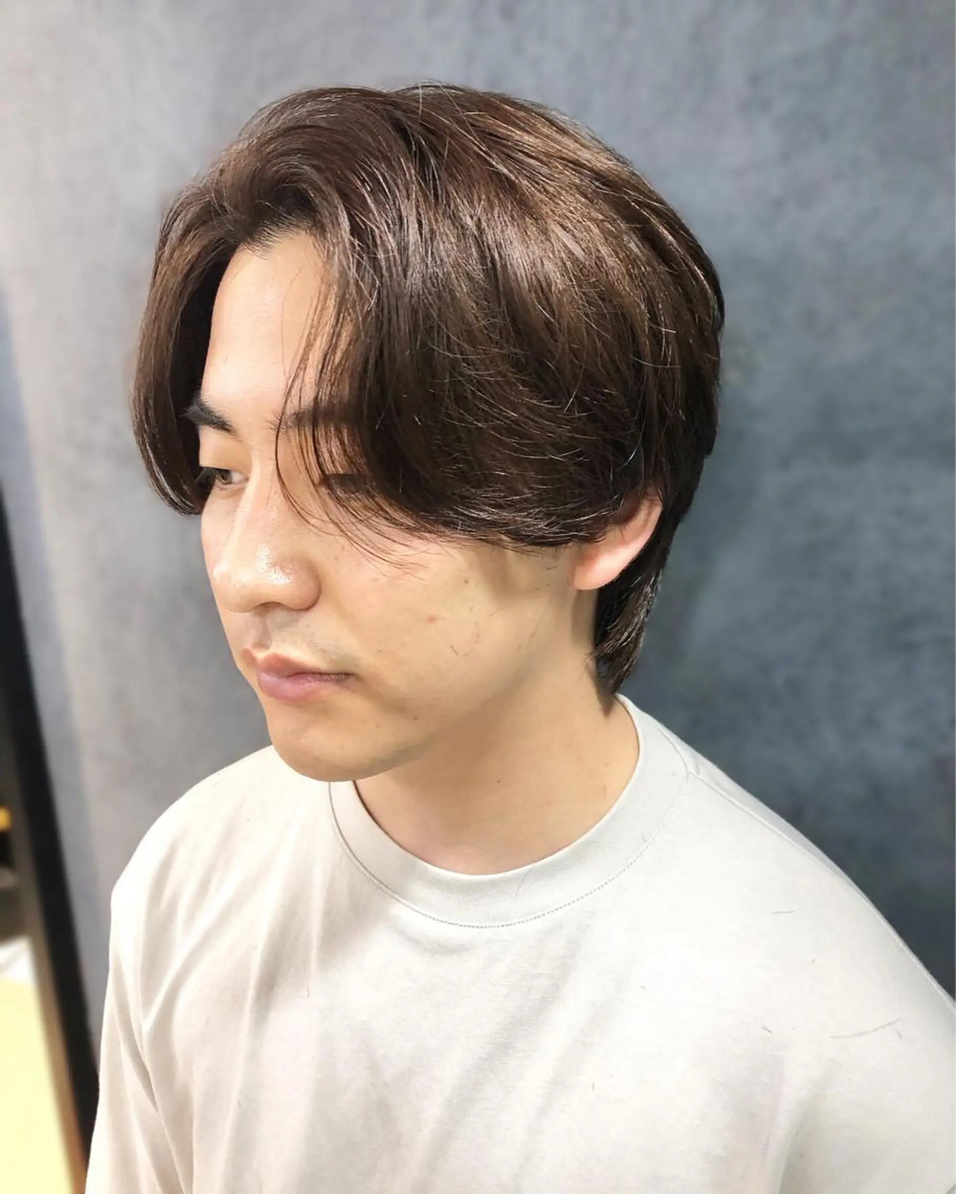 カラー ヘアアレンジ メンズ アッシュ ブラウンカラー オリーブアッシュ 外国人風カラー カット ヘアカラー トリートメント ヘアセット ainico+所属・メンズ特化✂️栗原 侑也のヘアスタイル